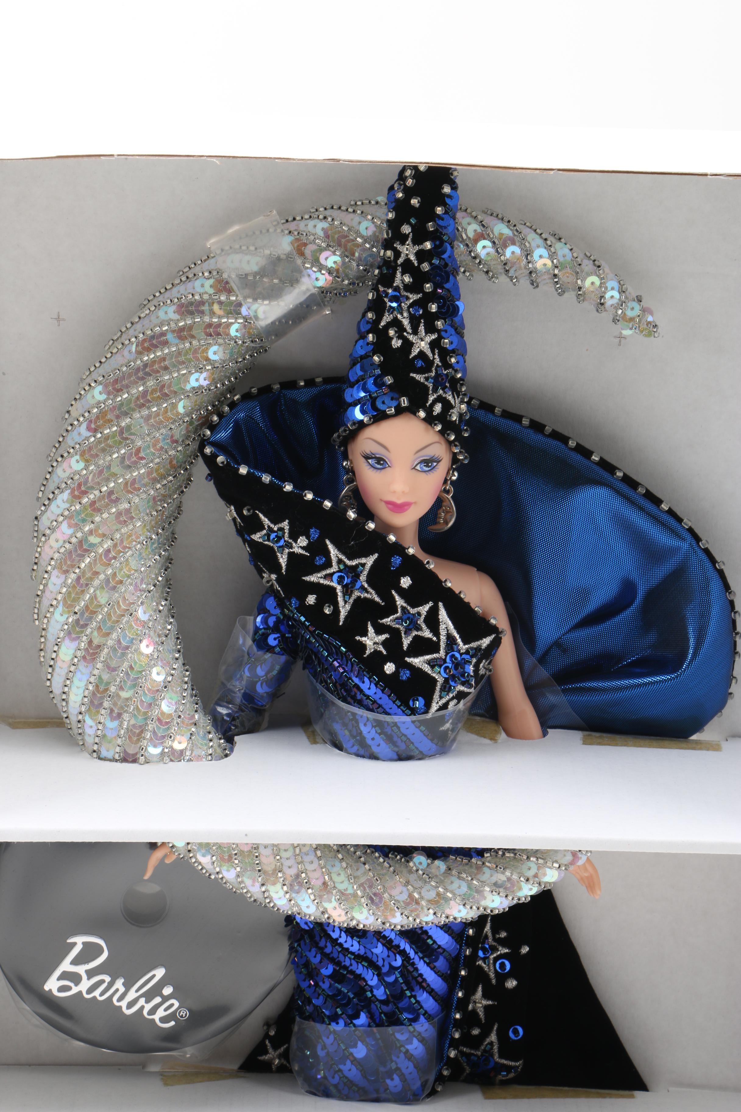 Mattel "Goddess of the Sun" and "Moon Goddess" Barbie Dolls by Bob Mackie