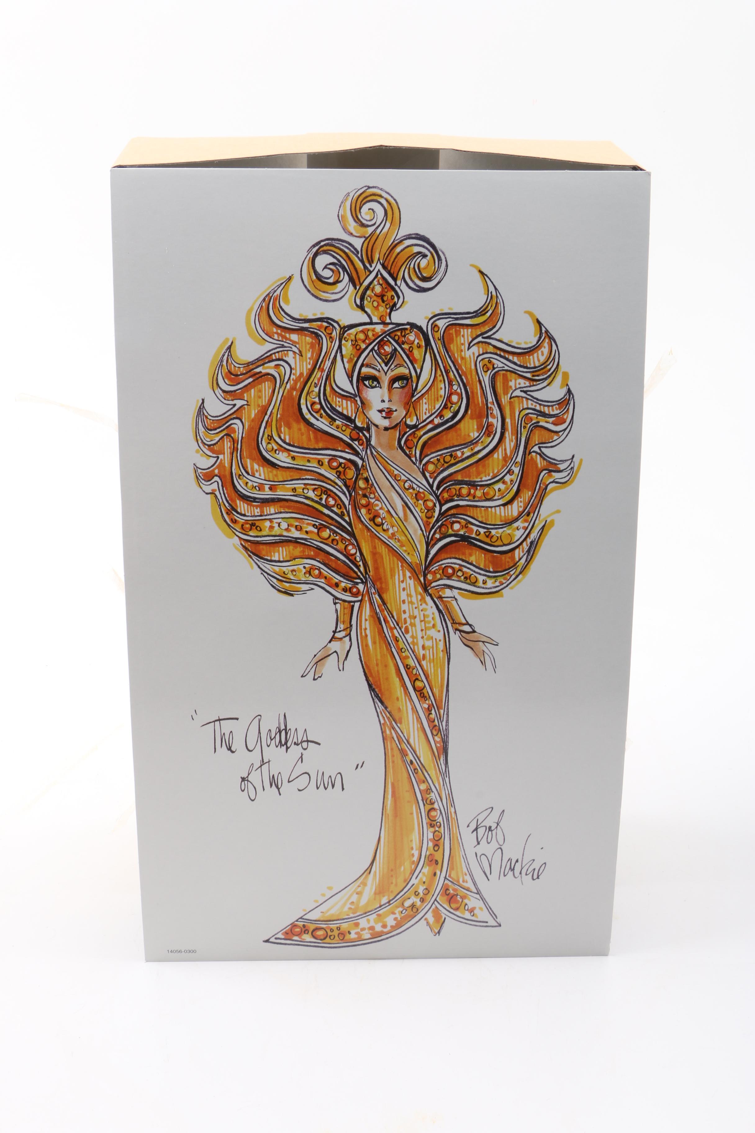 Mattel "Goddess of the Sun" and "Moon Goddess" Barbie Dolls by Bob Mackie