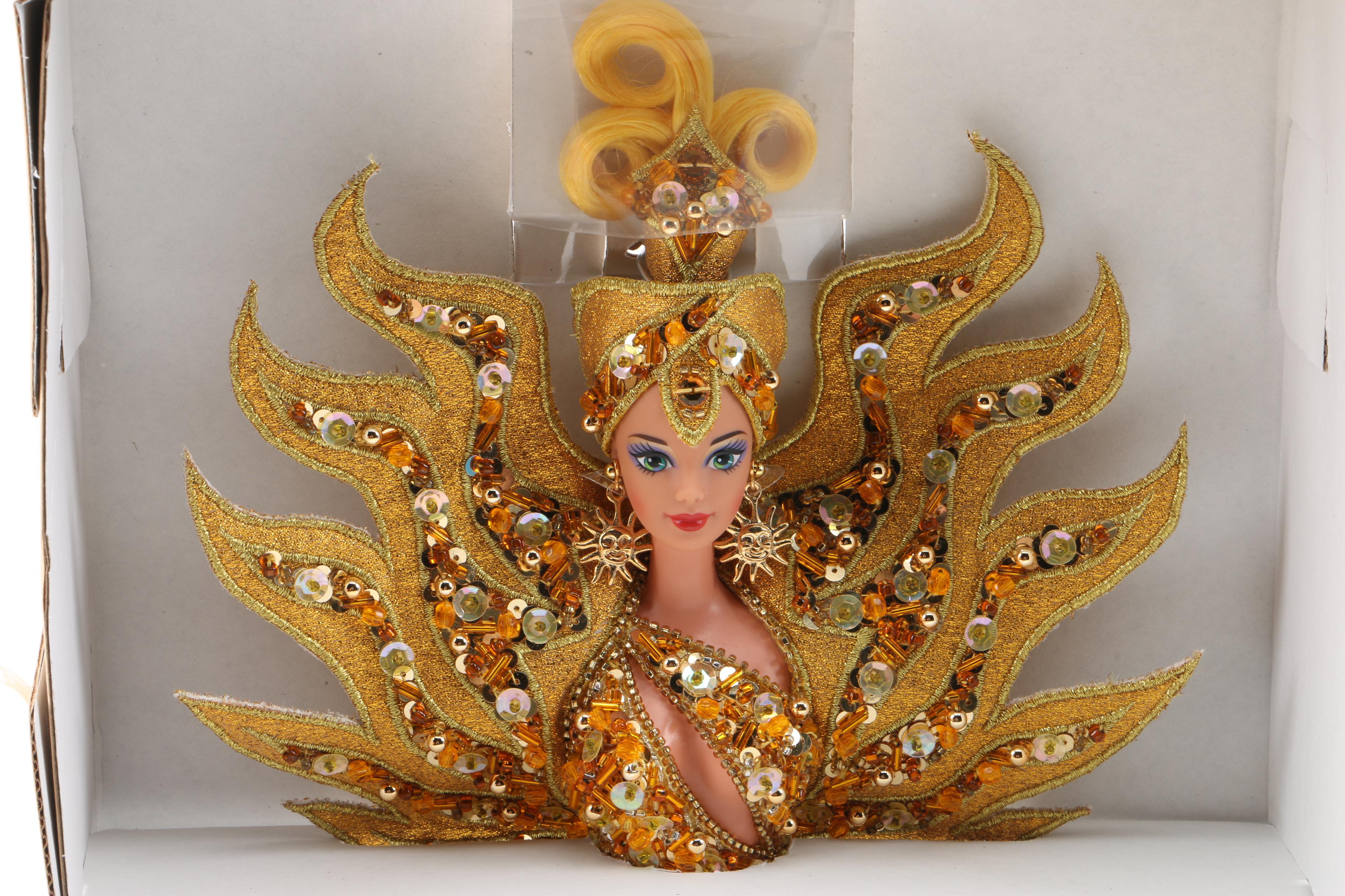 Mattel "Goddess of the Sun" and "Moon Goddess" Barbie Dolls by Bob Mackie