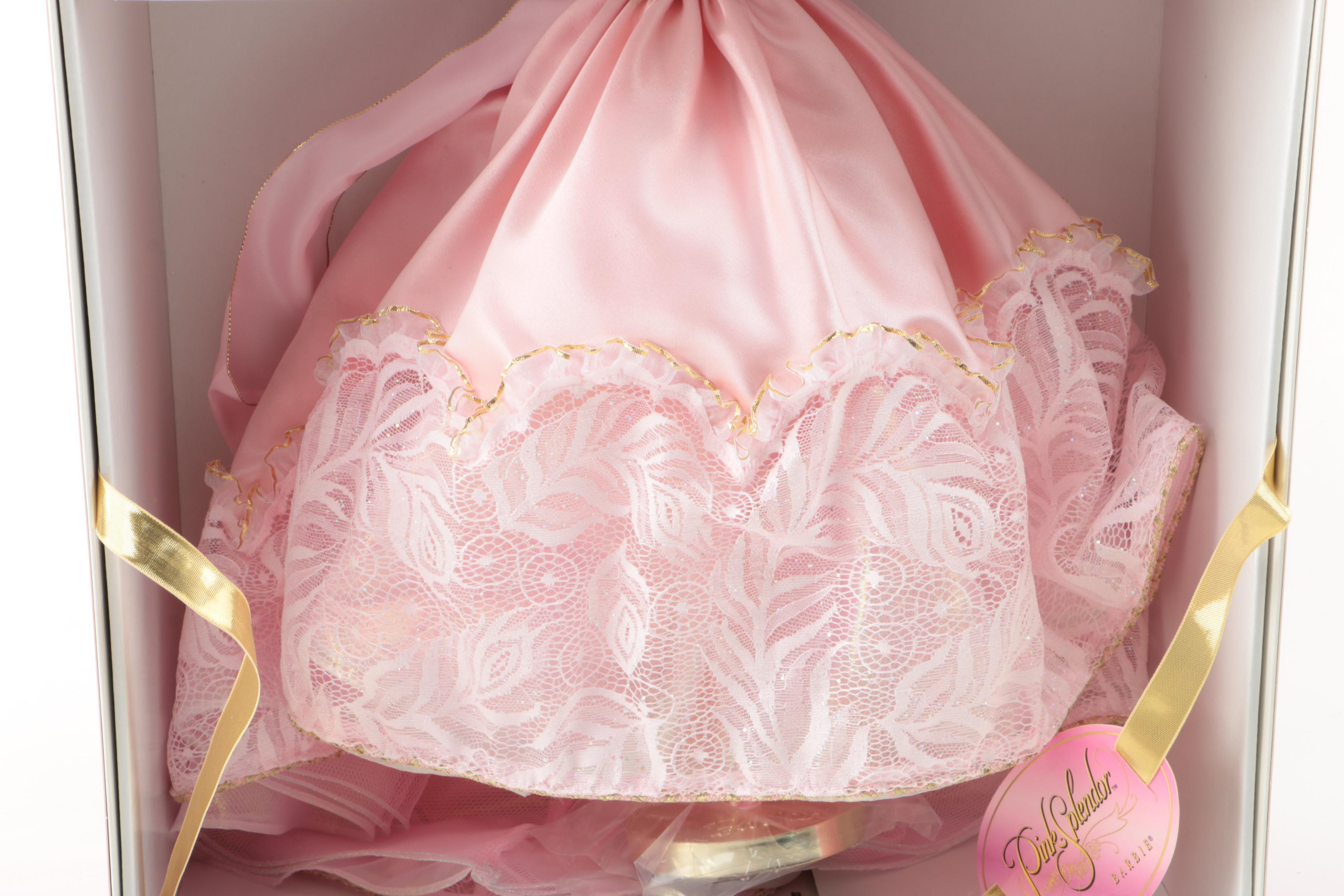 Mattel "Madame du Barbie" Doll with "Pink Splendor Barbie" by Bob Mackie