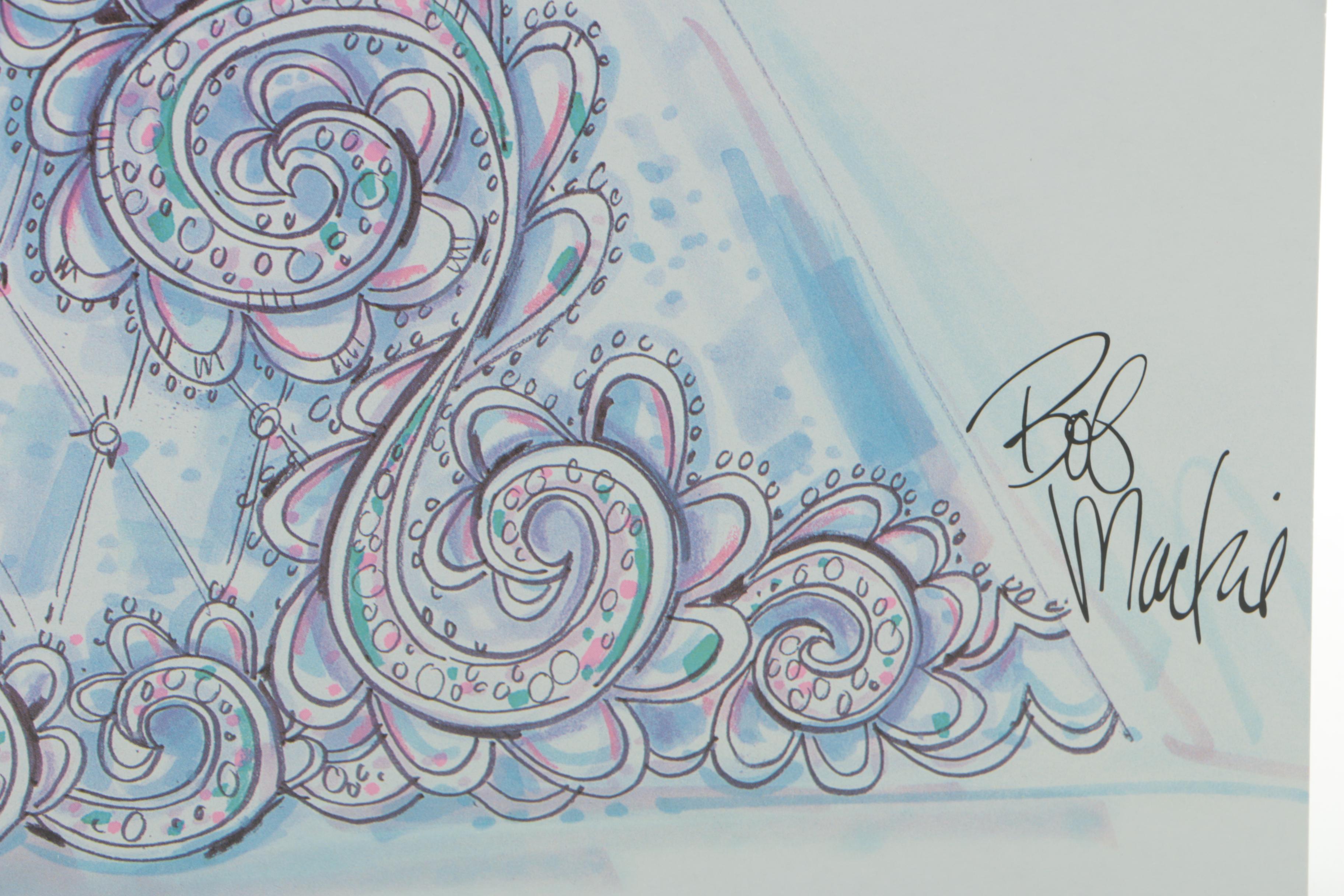 Mattel "Madame du Barbie" Doll with "Pink Splendor Barbie" by Bob Mackie