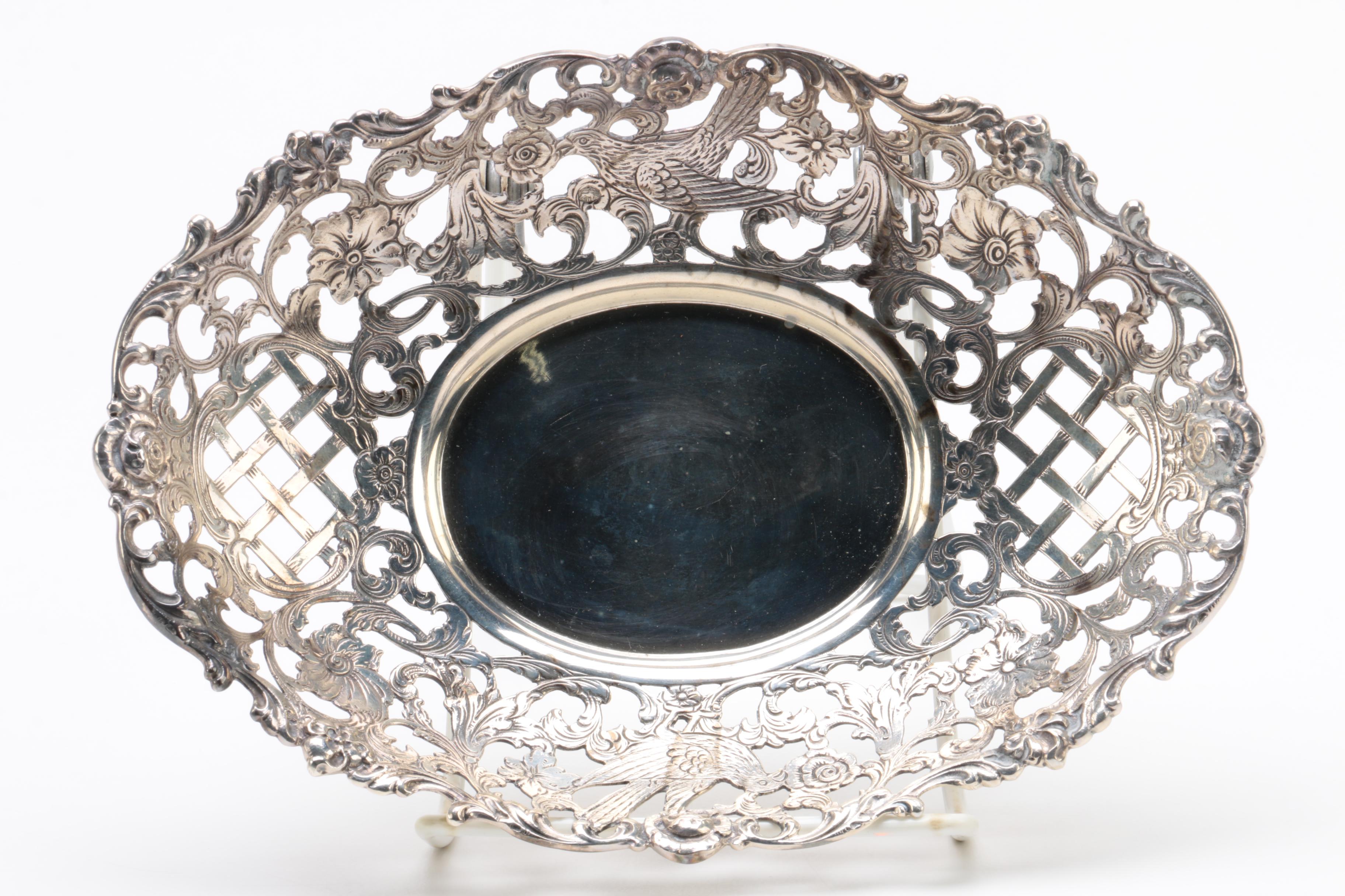 Dutch 833 Silver and Watson Company "Irish" Sterling Silver Bowls