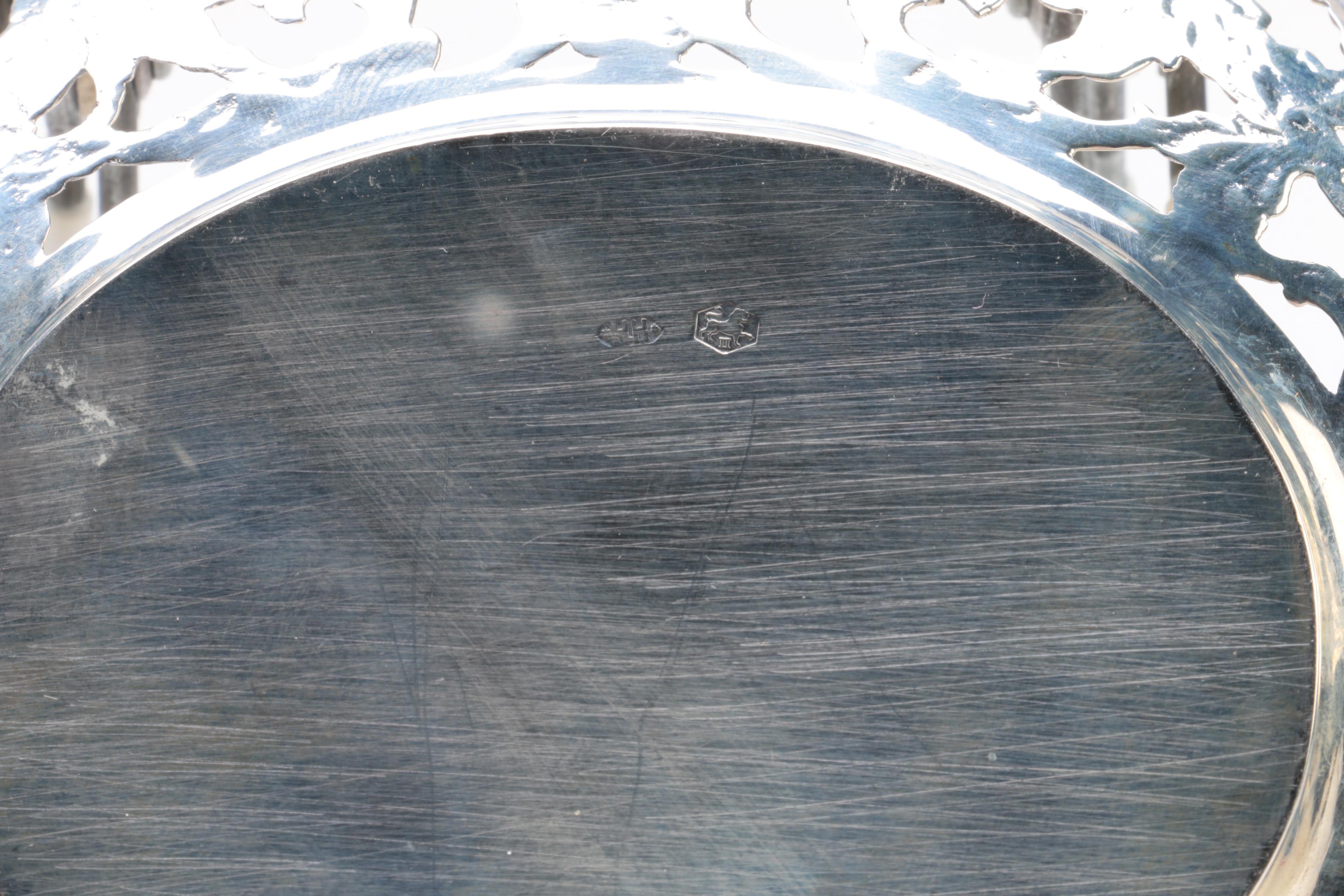 Dutch 833 Silver and Watson Company "Irish" Sterling Silver Bowls