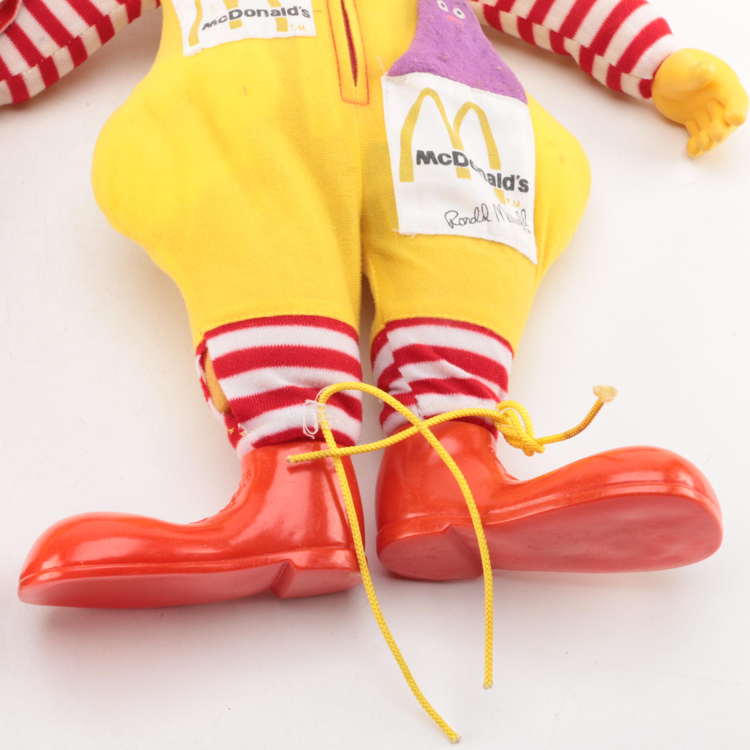 1978 Ronald McDonald Dolls