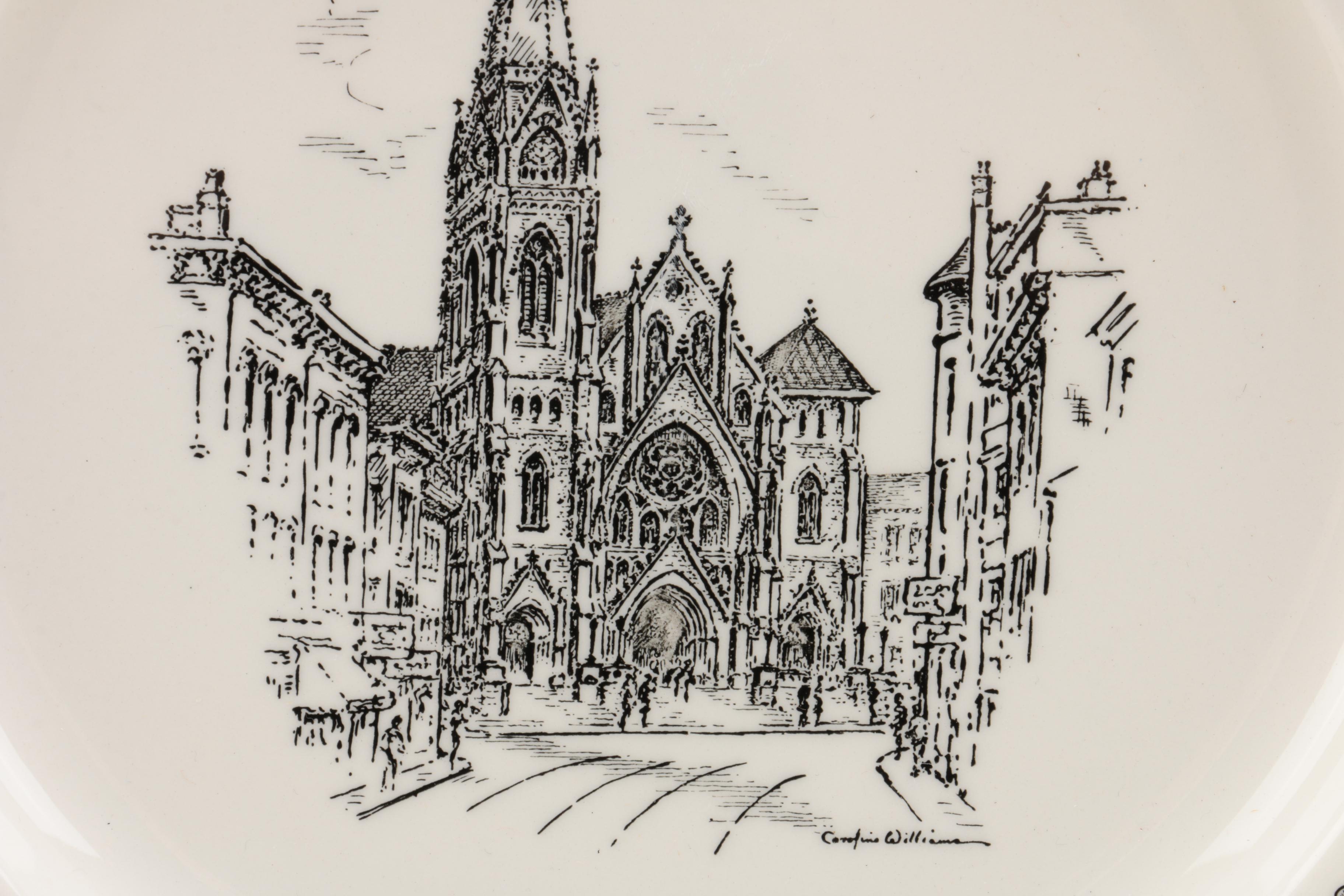 Wedgwood Limited Edition Caroline Williams "Scenes of Cincinnati" Plates