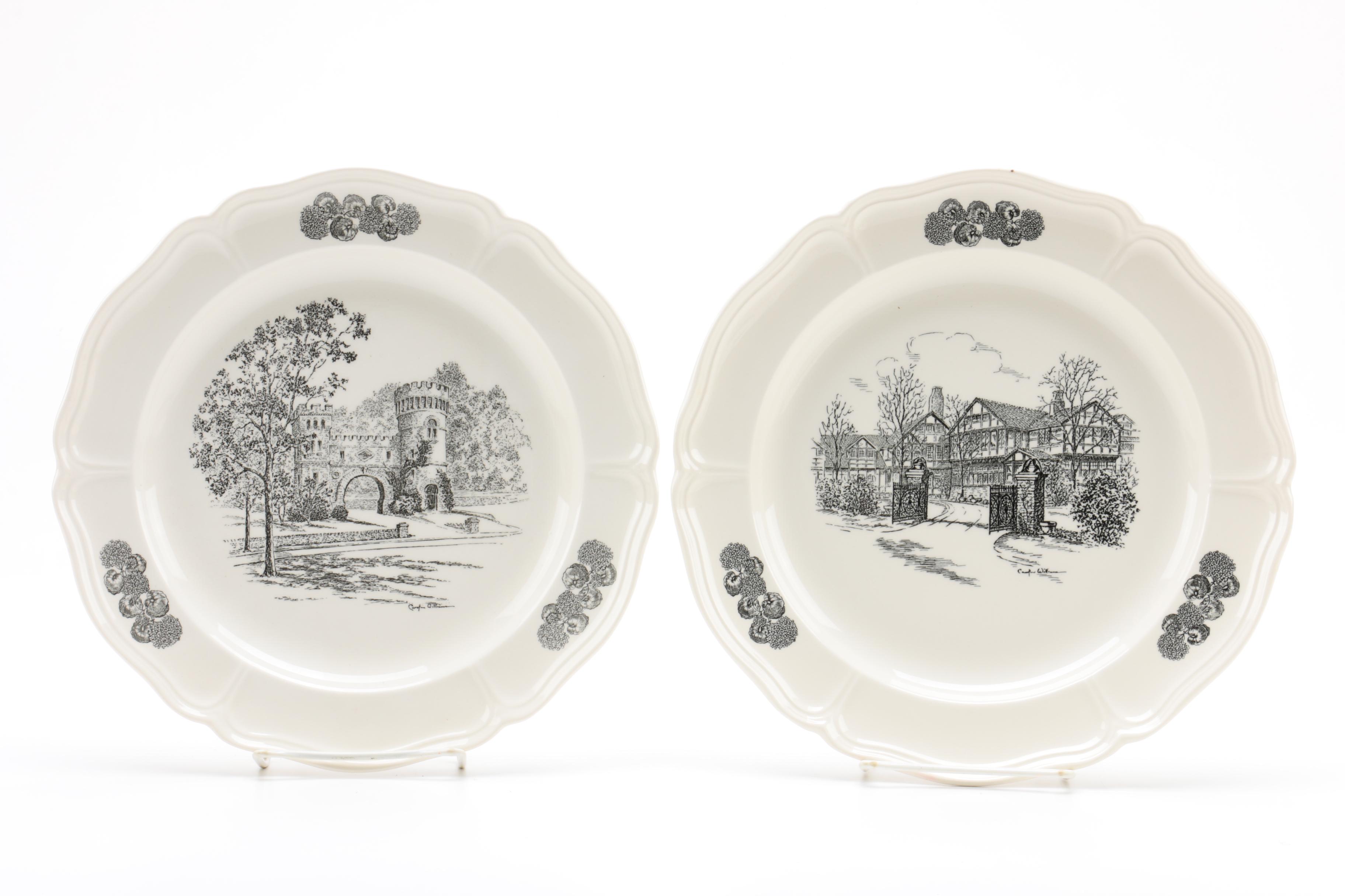 Wedgwood Limited Edition Caroline Williams "Scenes of Cincinnati" Plates