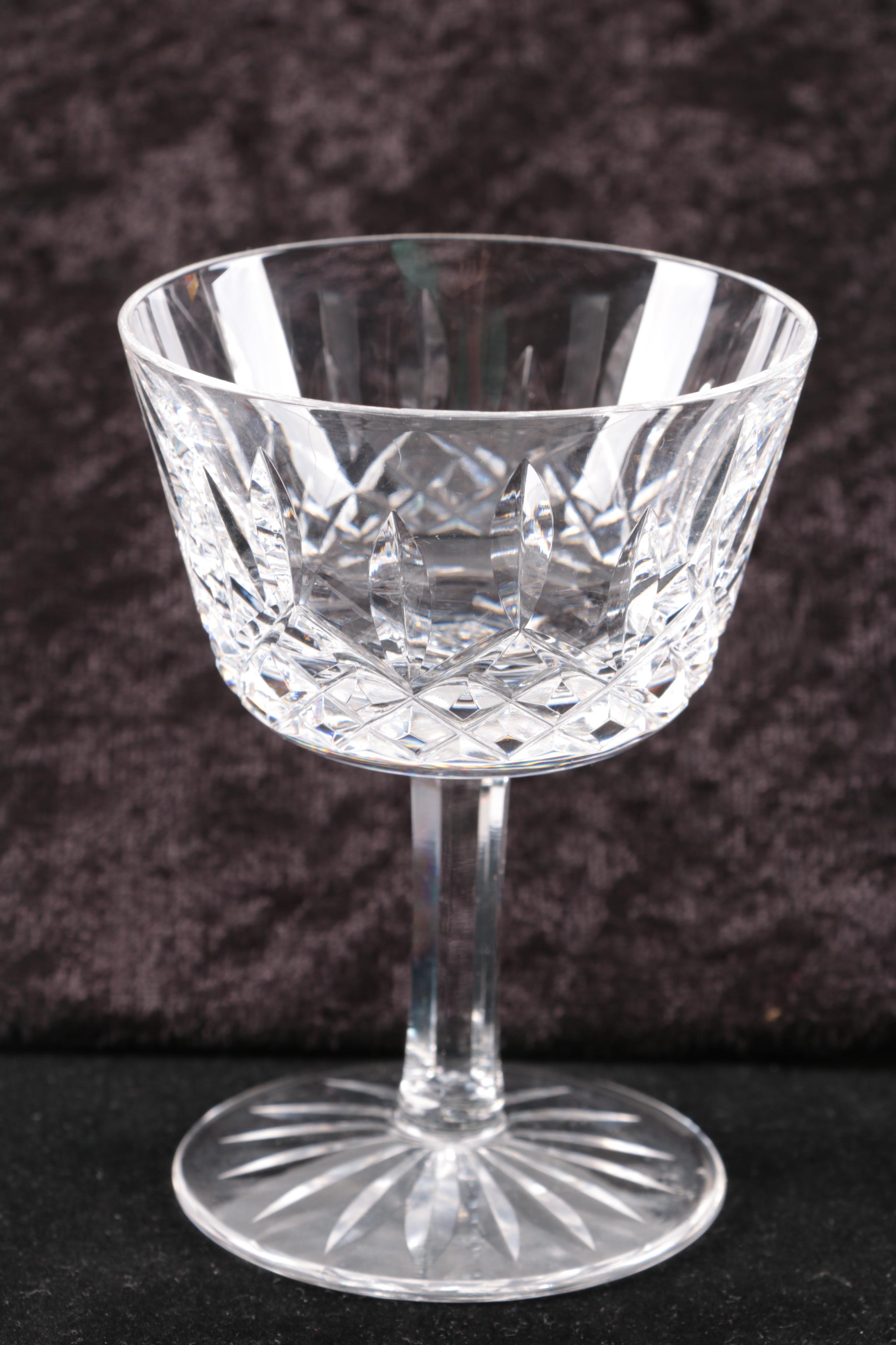 Waterford Crystal "Lismore" Liquor Cocktail Glasses