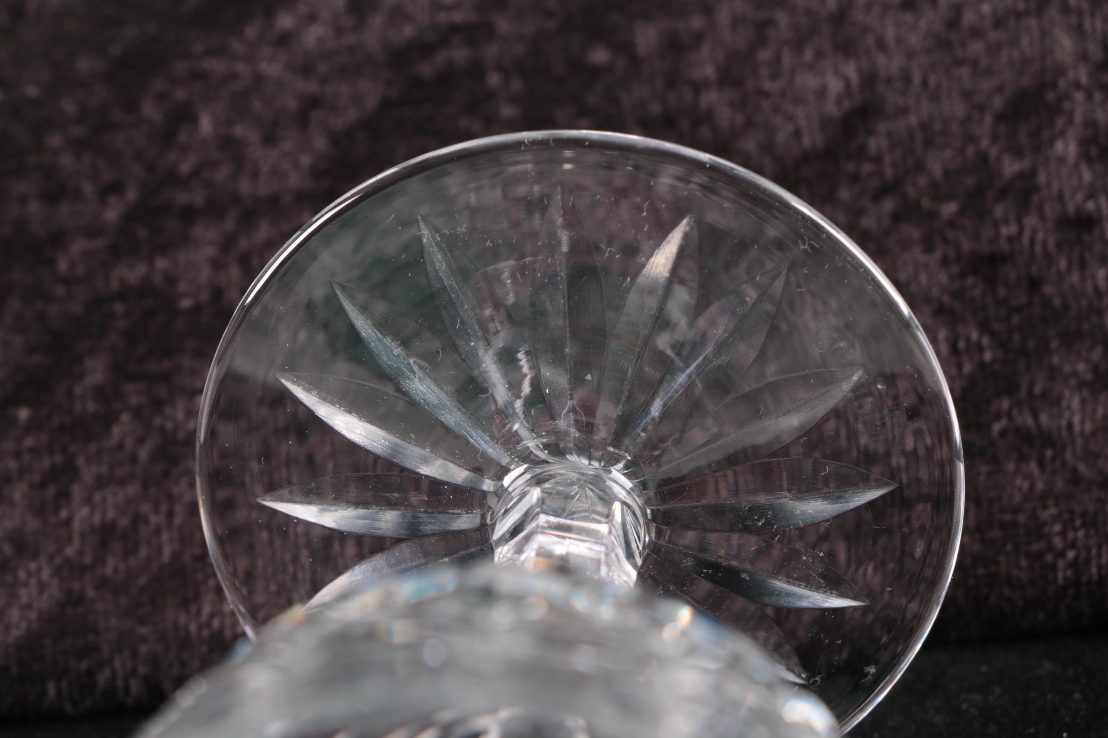 Waterford Crystal "Lismore" Liquor Cocktail Glasses