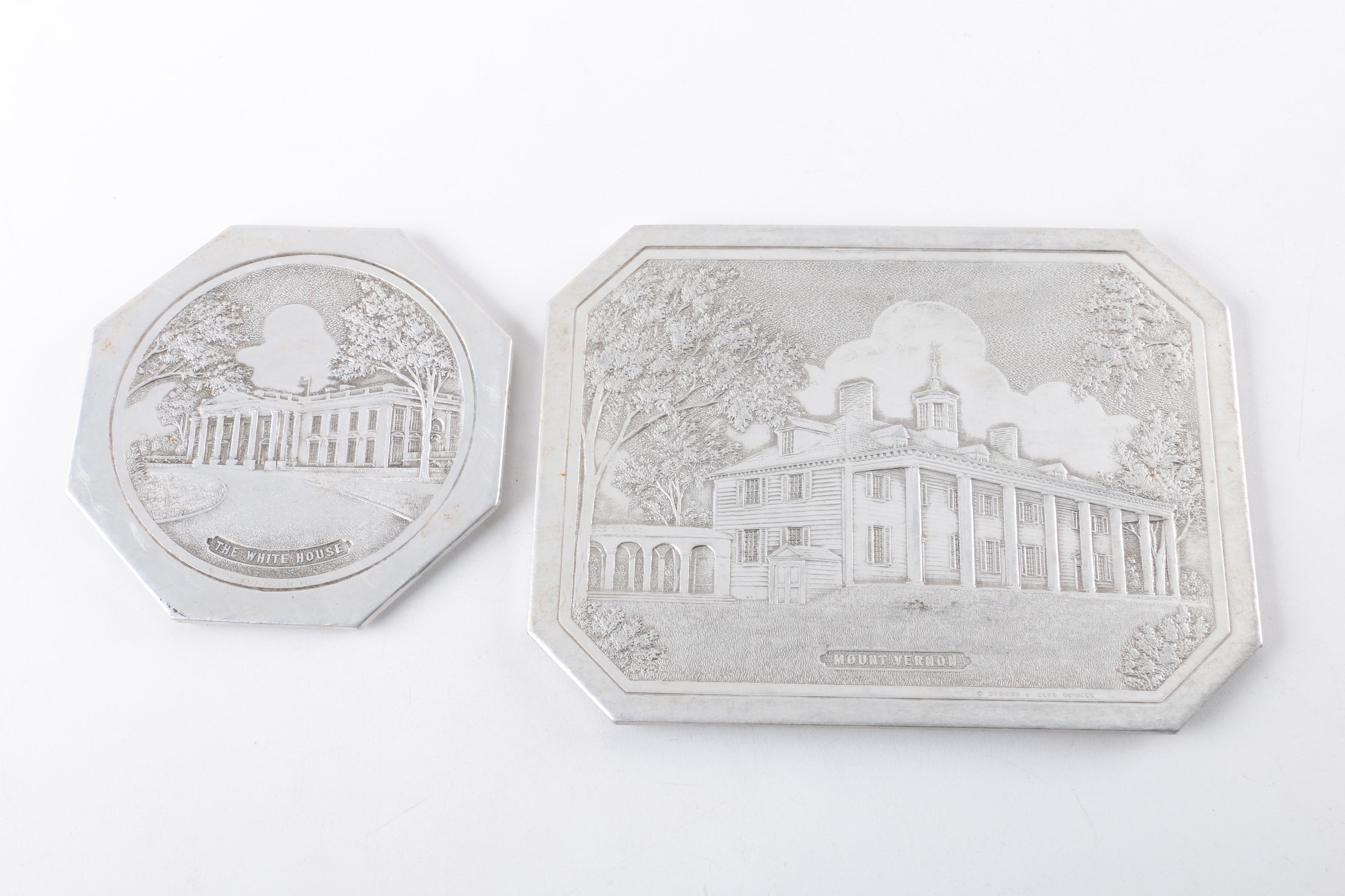 Wm Rogers "Arbutus" Silver Plate Pointed Bowl Spoons and Other Pieces