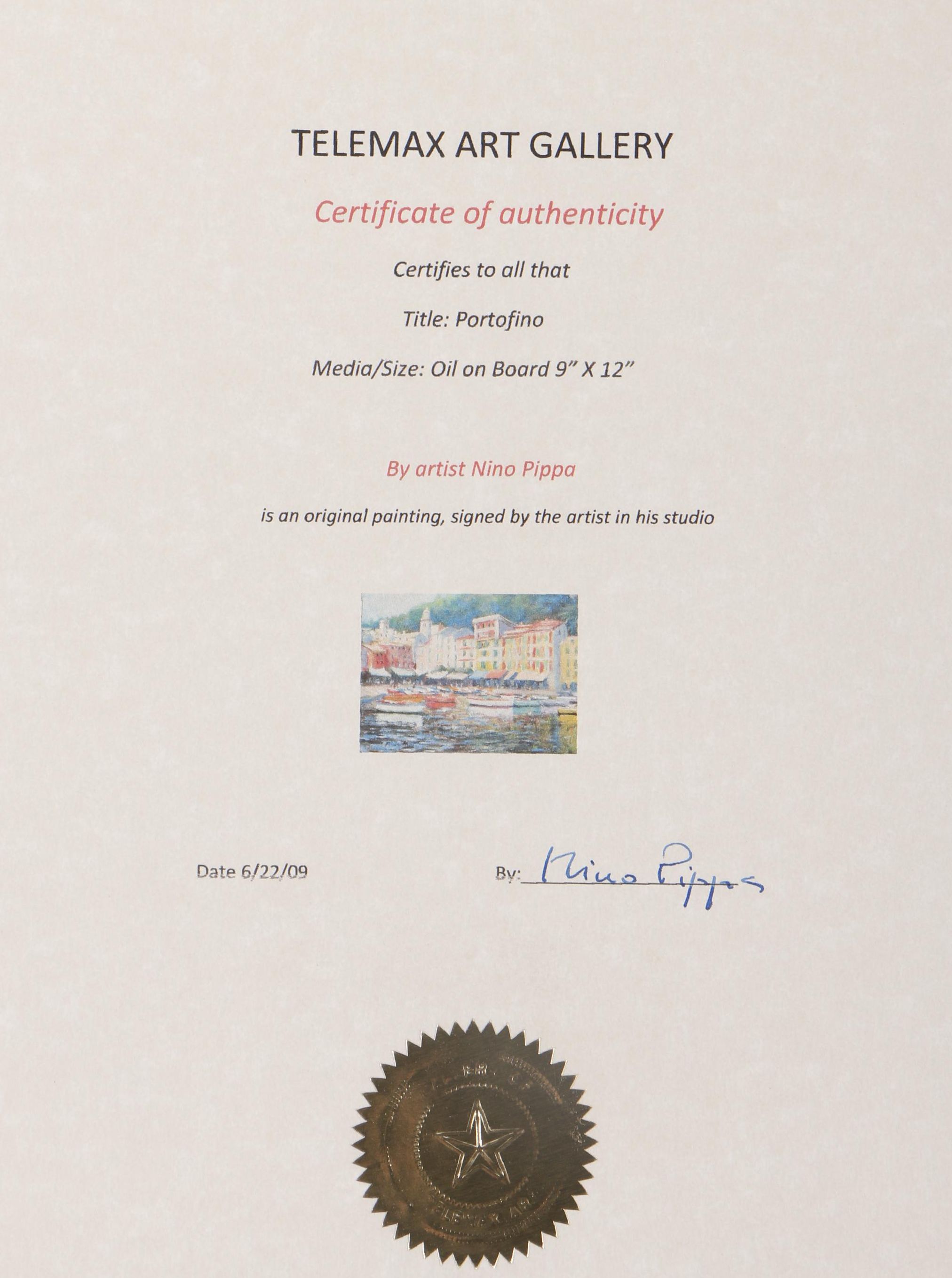 Nino Pippa Oil Painting "Portofino"