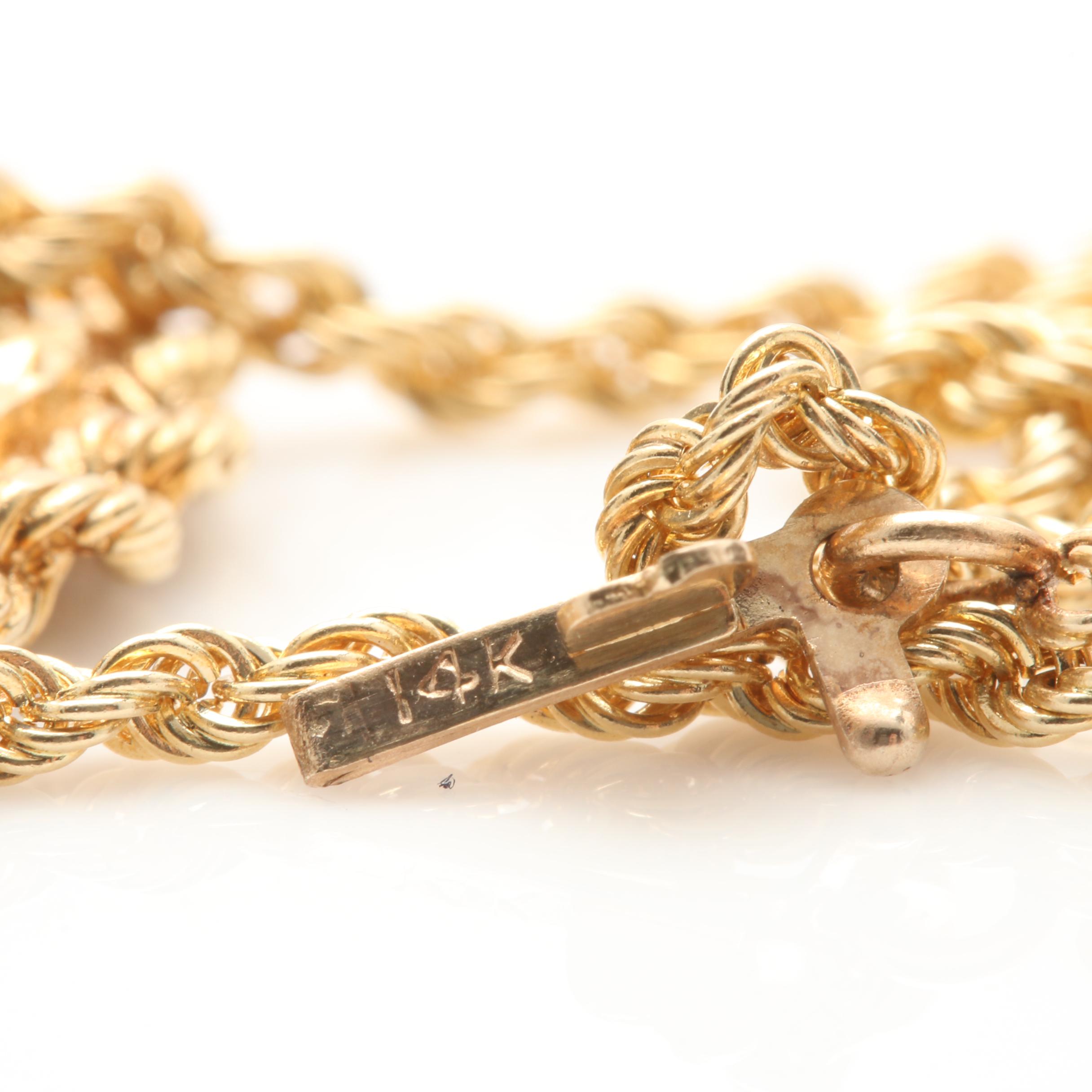 1983 24K Yellow Gold Chinese 25 Yuan Panda Coin in 14K Bezel Necklace