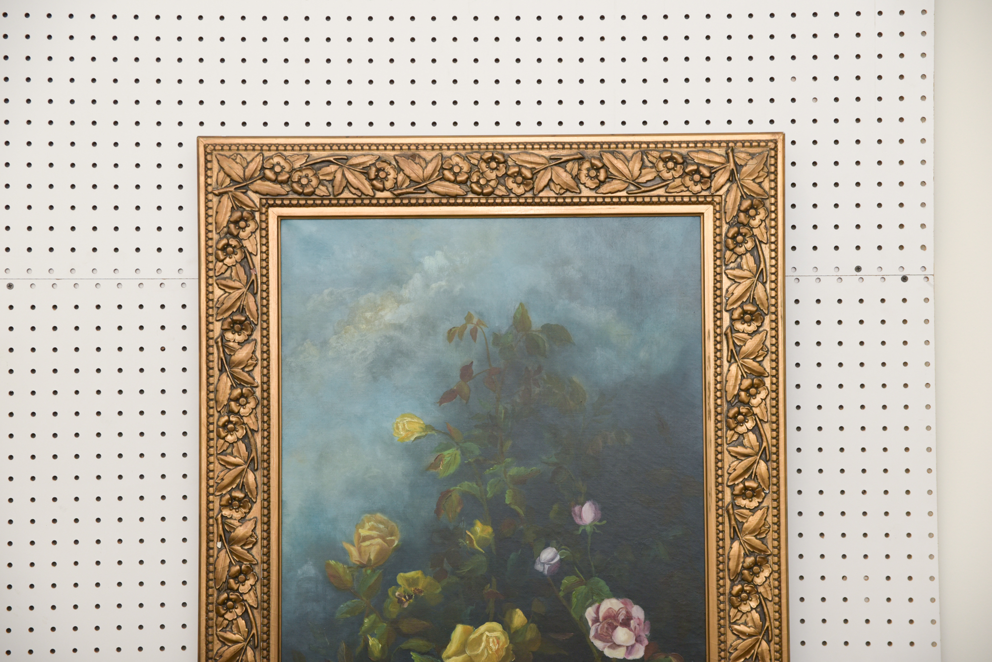 Oil Painting of Roses