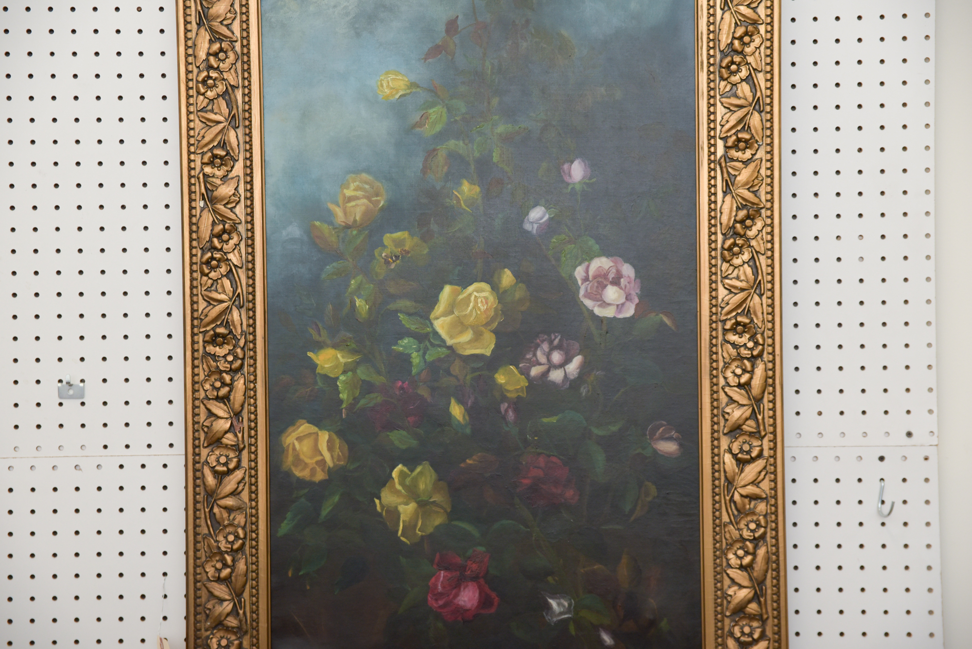 Oil Painting of Roses