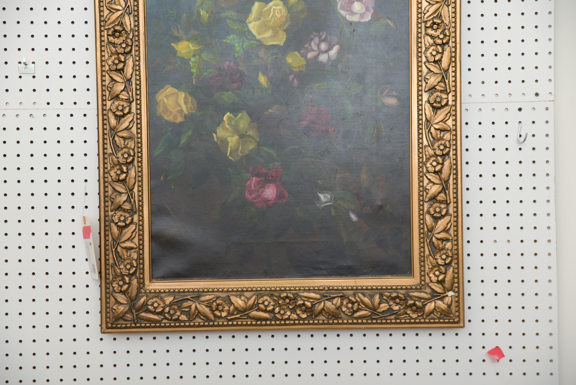 Oil Painting of Roses