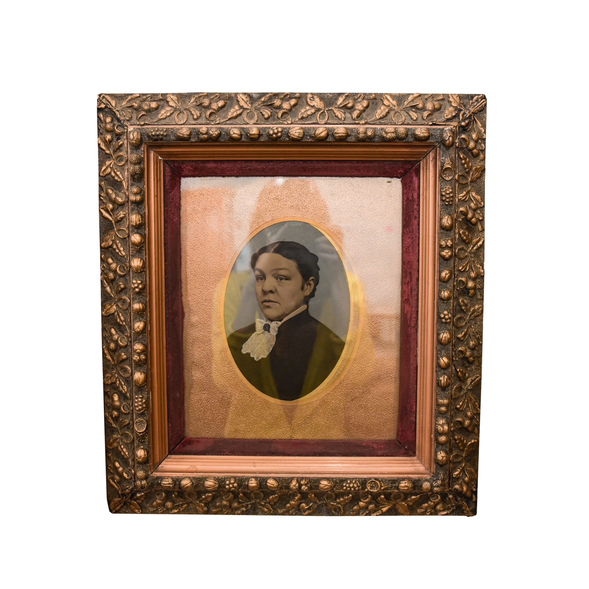 Hand-Tinted Photographic Portrait