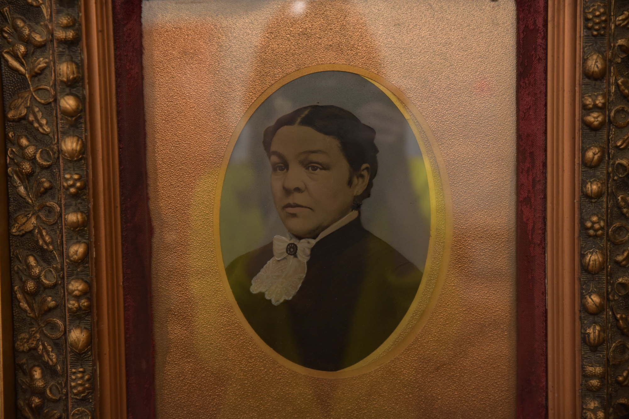 Hand-Tinted Photographic Portrait
