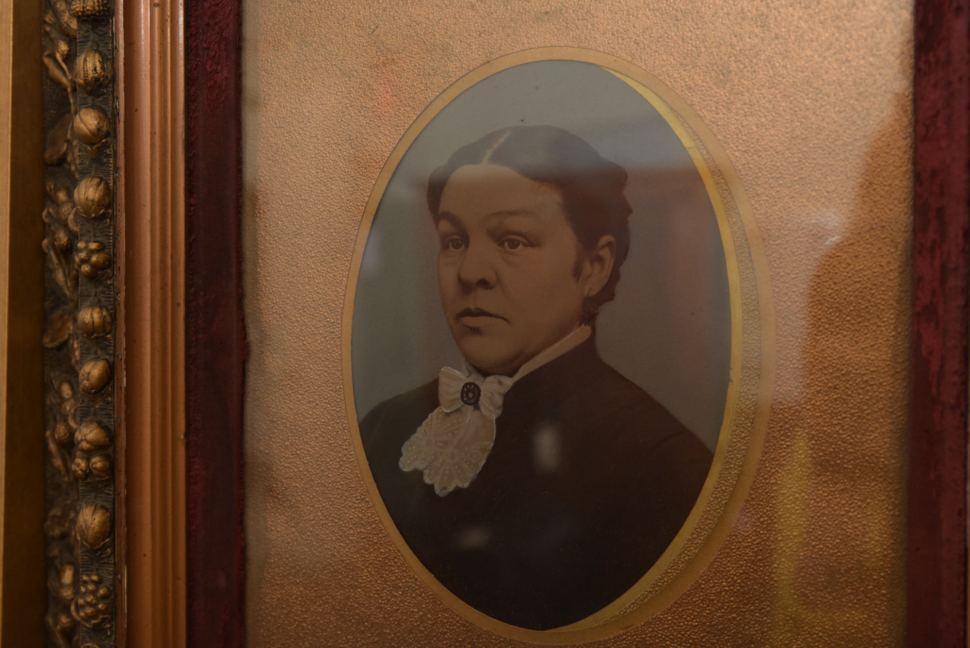 Hand-Tinted Photographic Portrait