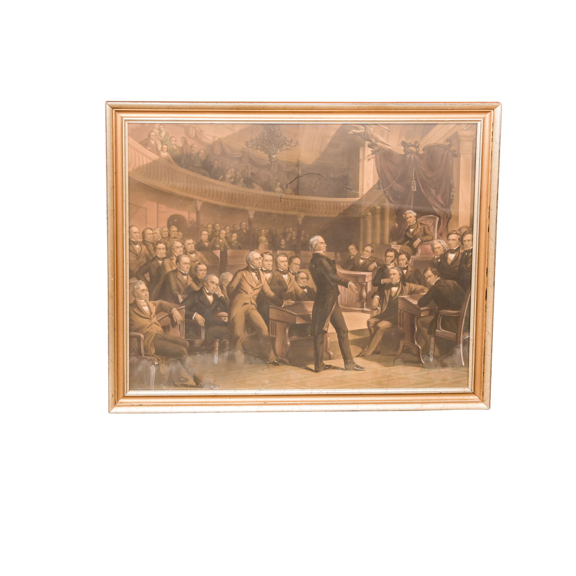 Engraving After Henry Clay's "Compromise of 1850"