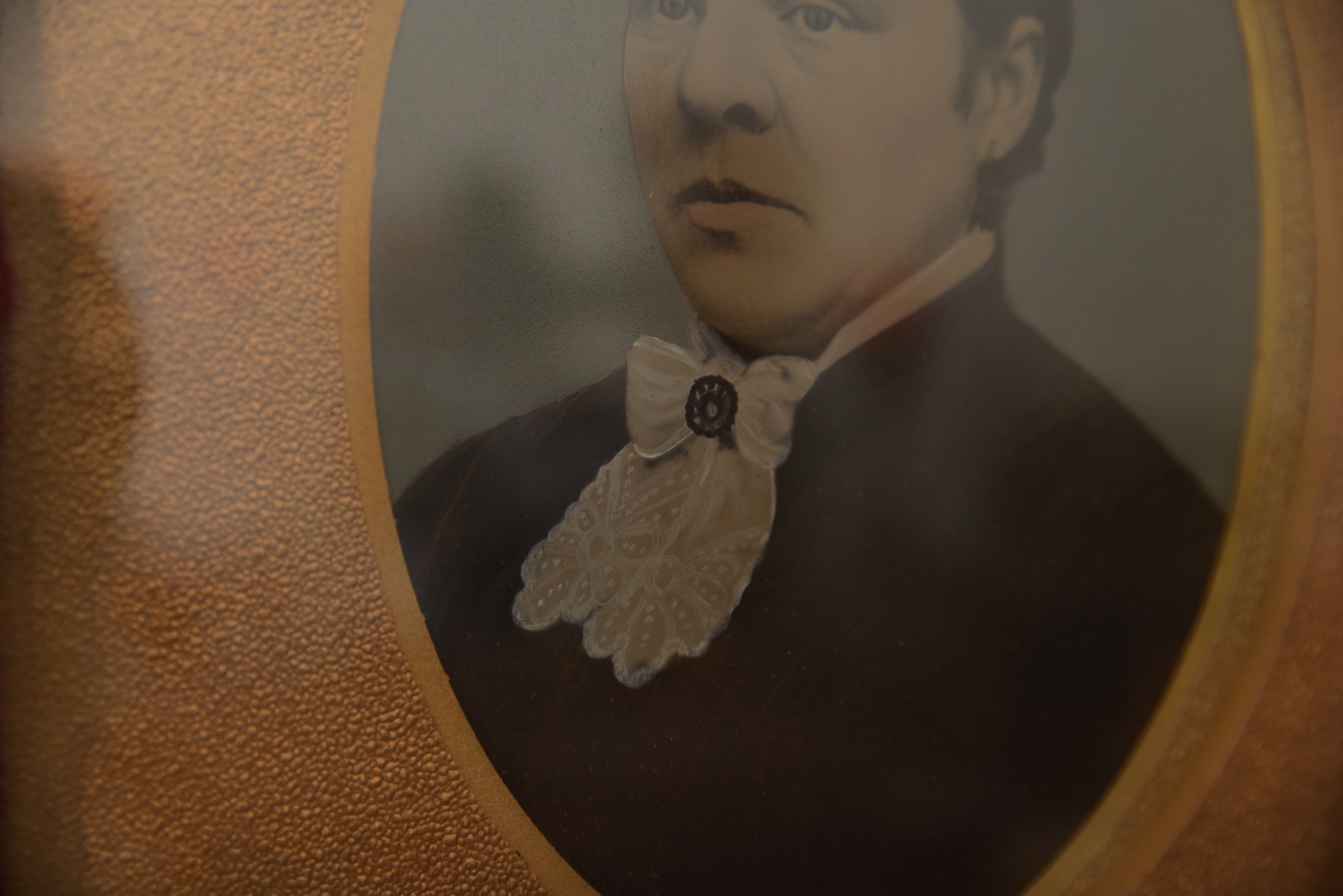 Hand-Tinted Photographic Portrait