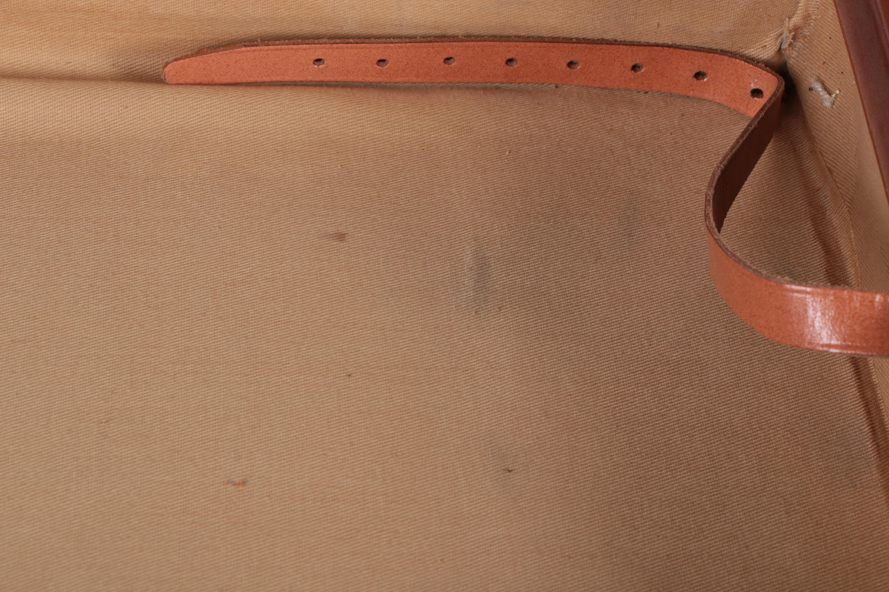 Vintage Leed's Leather Luggage Set with Presto Locks