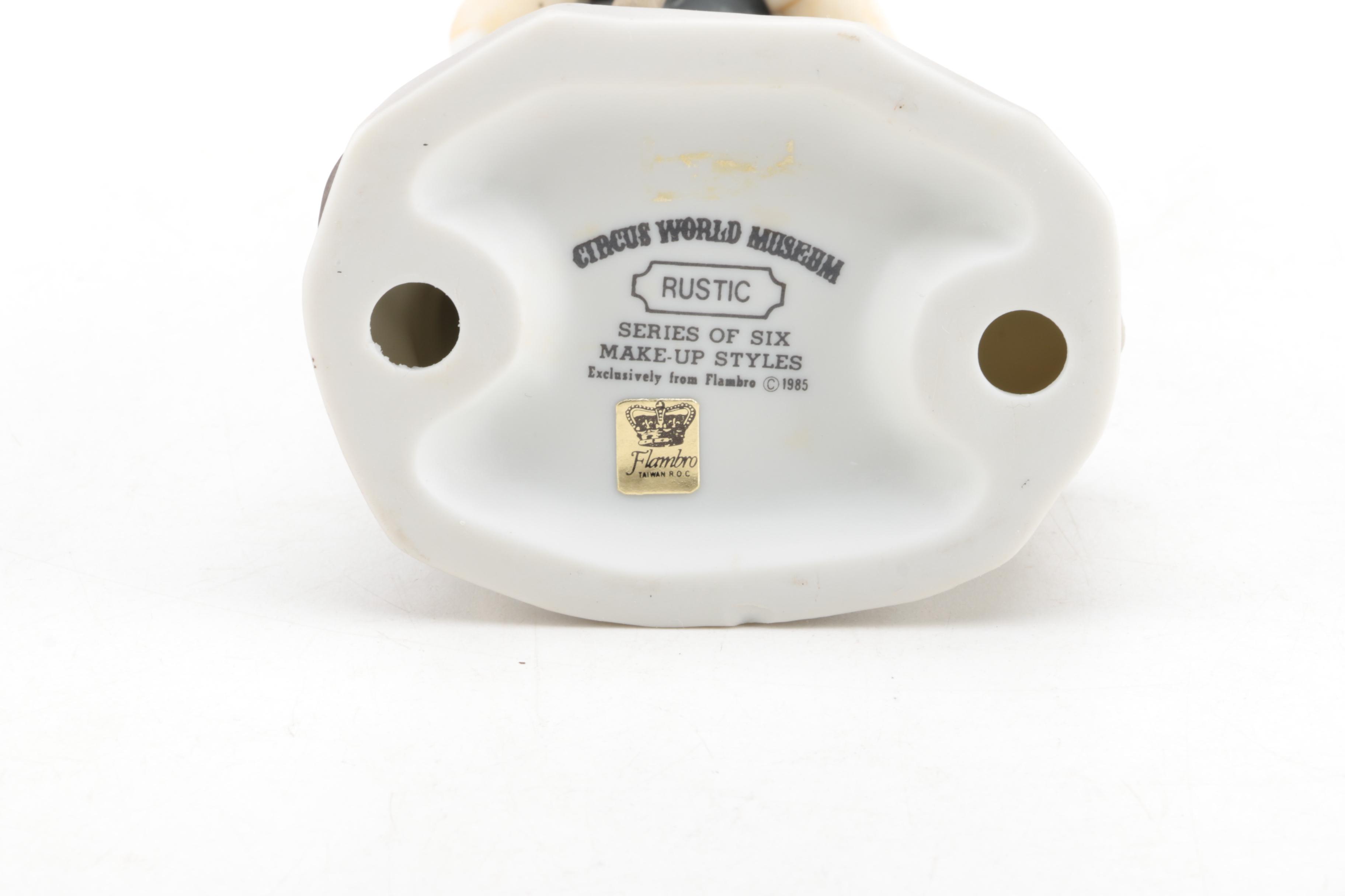 Flambro Emmett Kelly Junior Weary Willy Clown Figurines