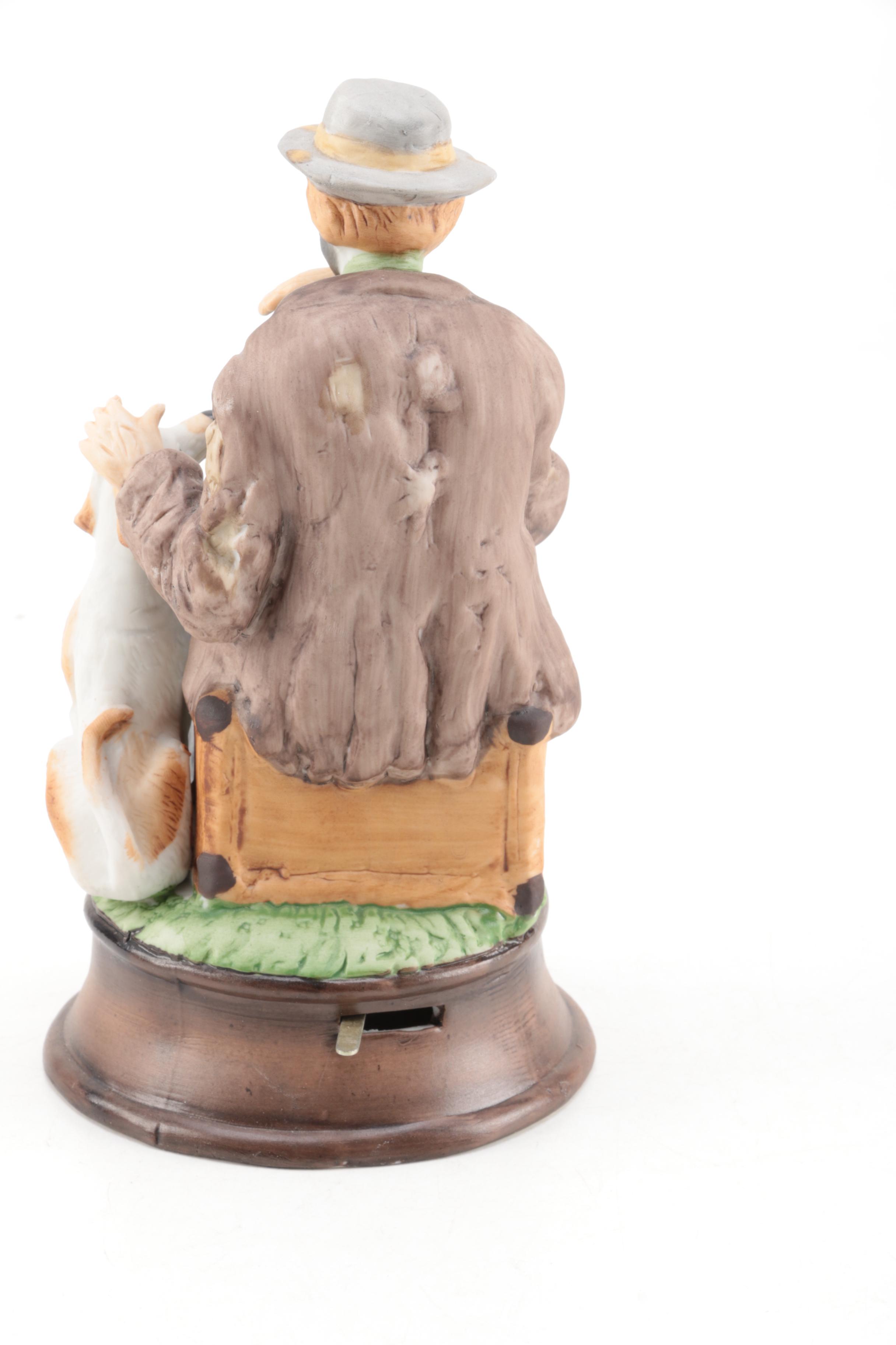 Flambro Emmett Kelly Junior Weary Willy Clown Figurines