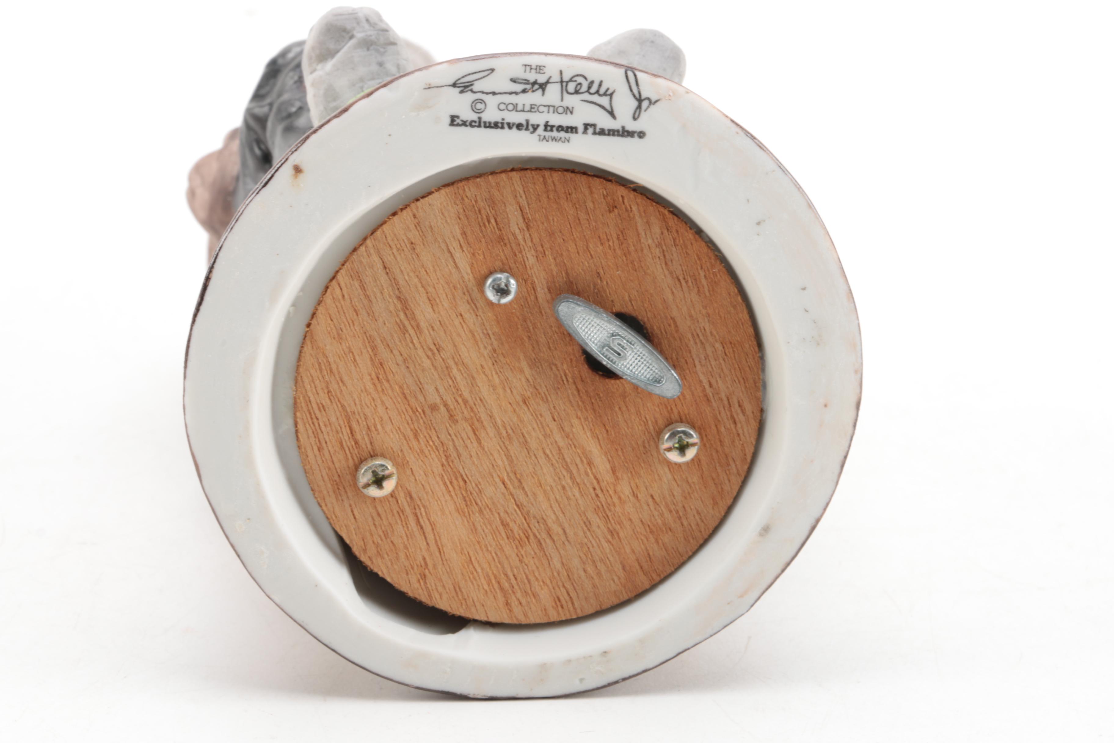 Flambro Emmett Kelly Junior Weary Willy Clown Figurines