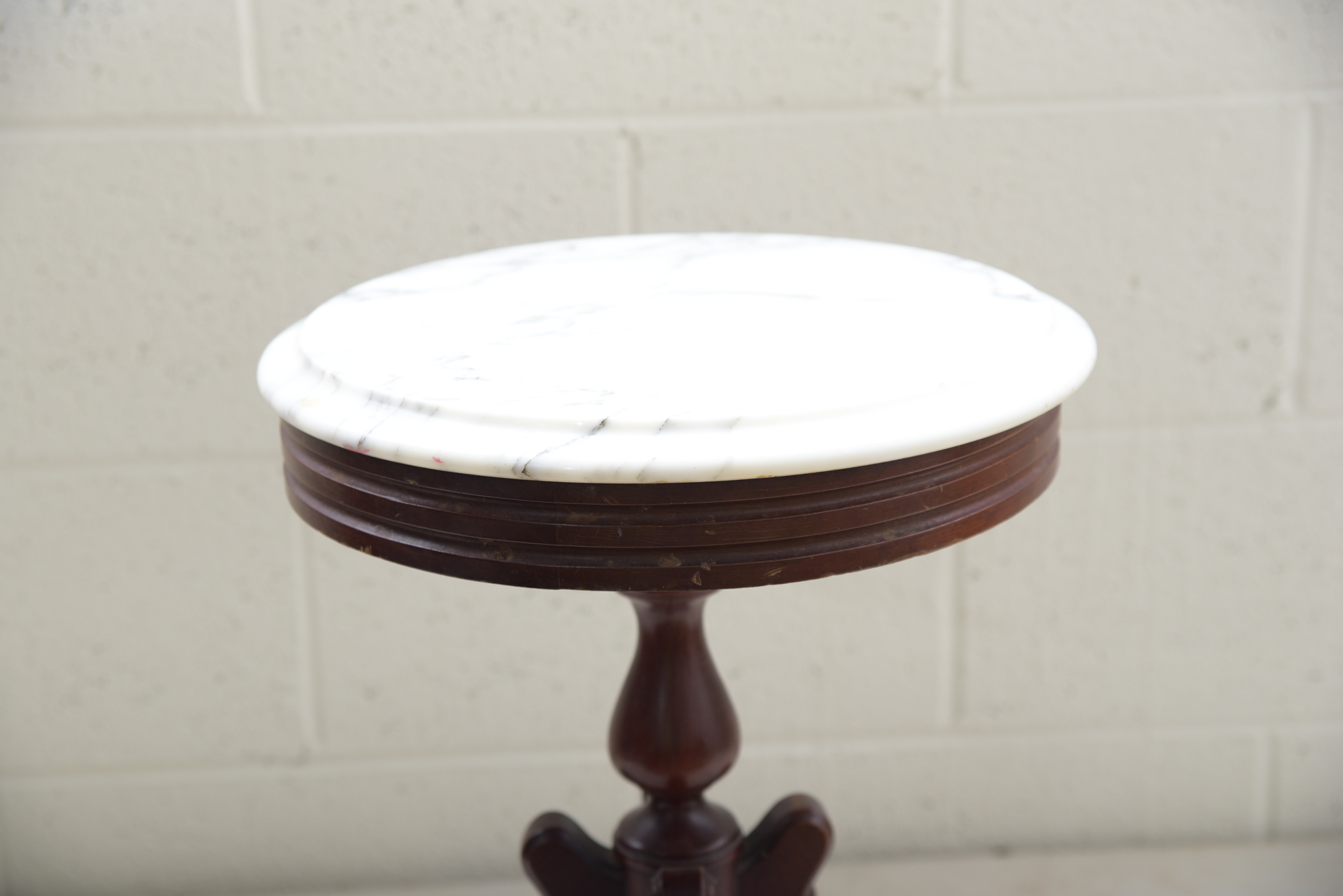Vintage Victorian Style Marble Top Table