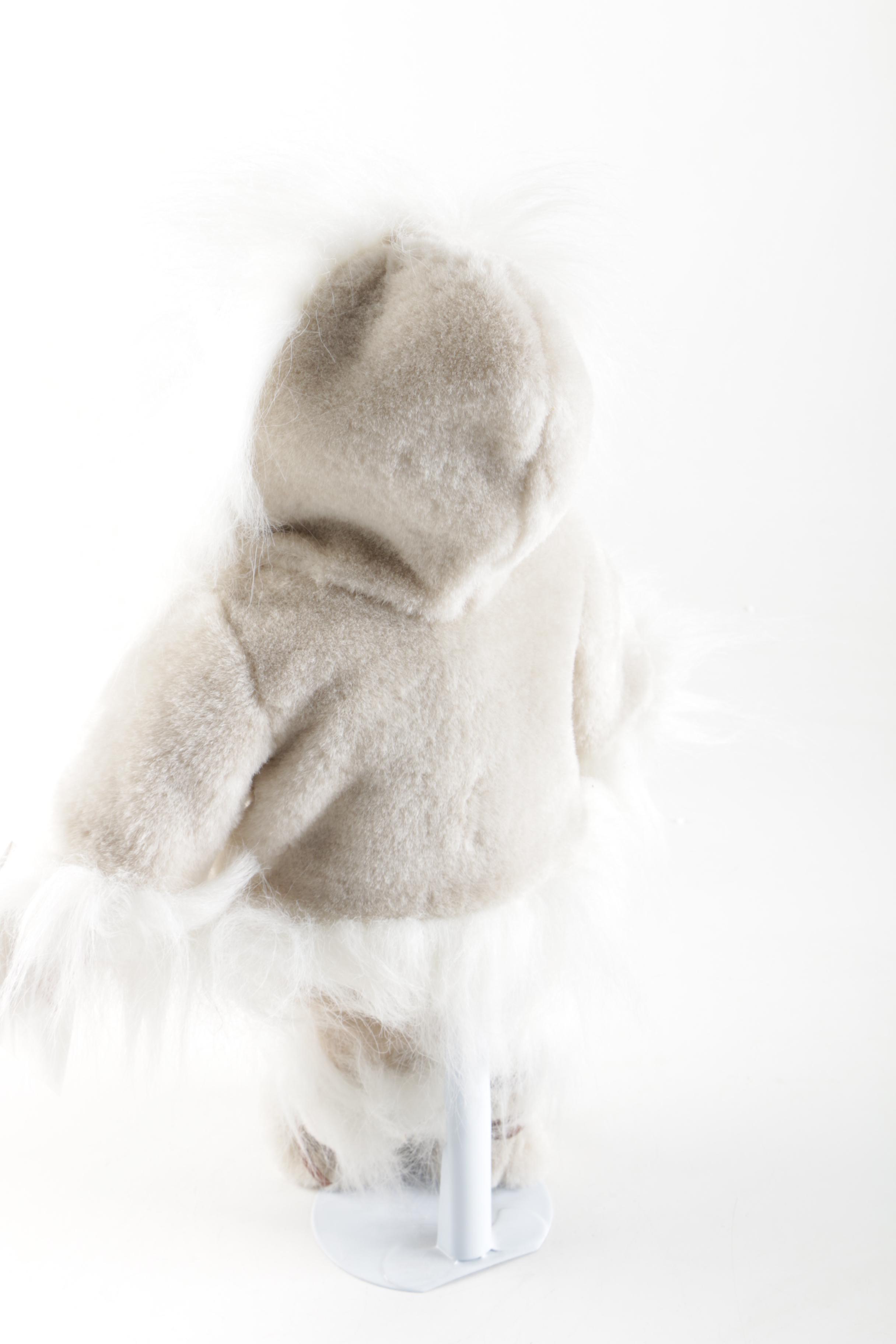 Götz "Carlos" Vinyl Dribble Doll and Heritage Porcelain Innuit Style Doll