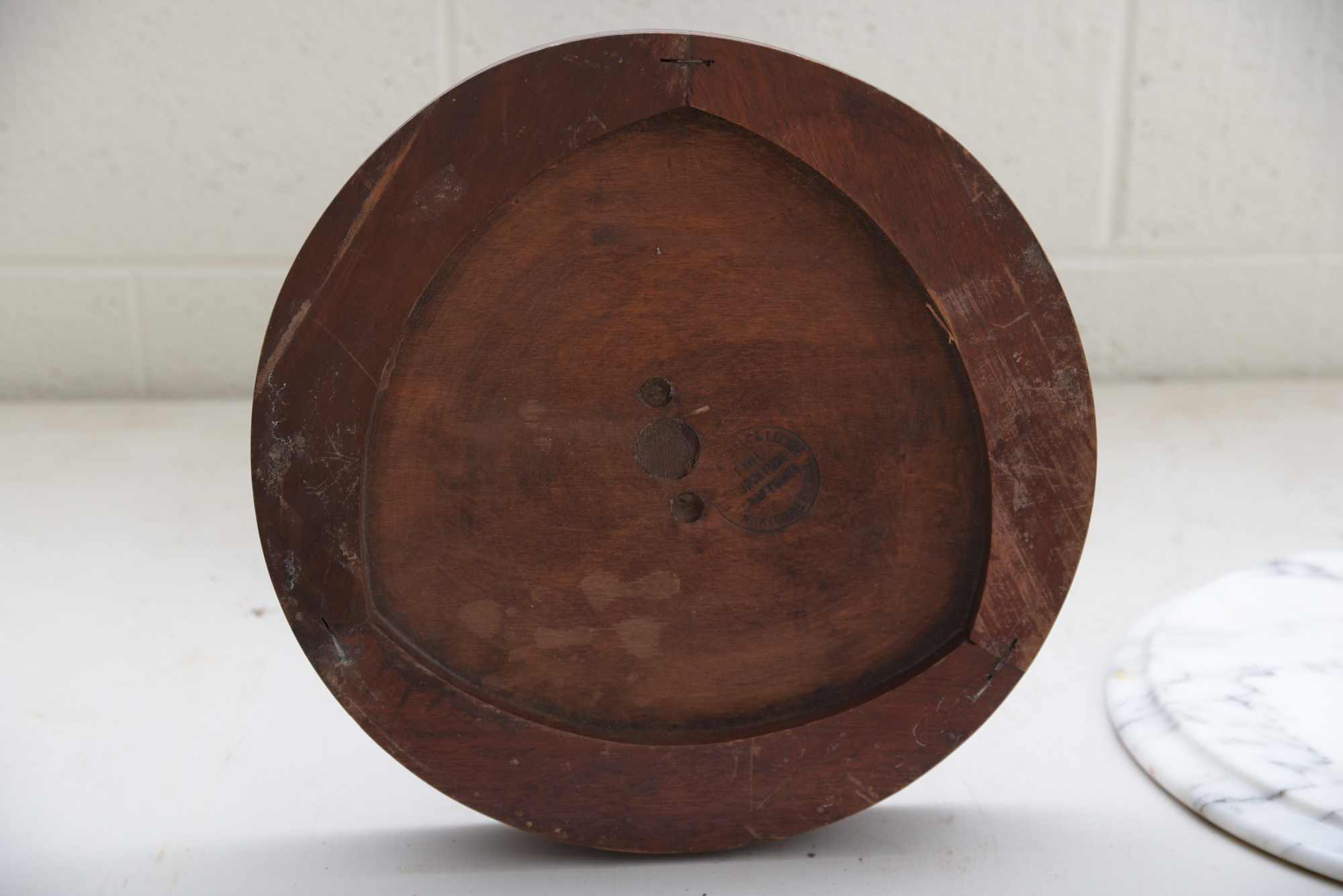 Vintage Victorian Style Marble Top Table