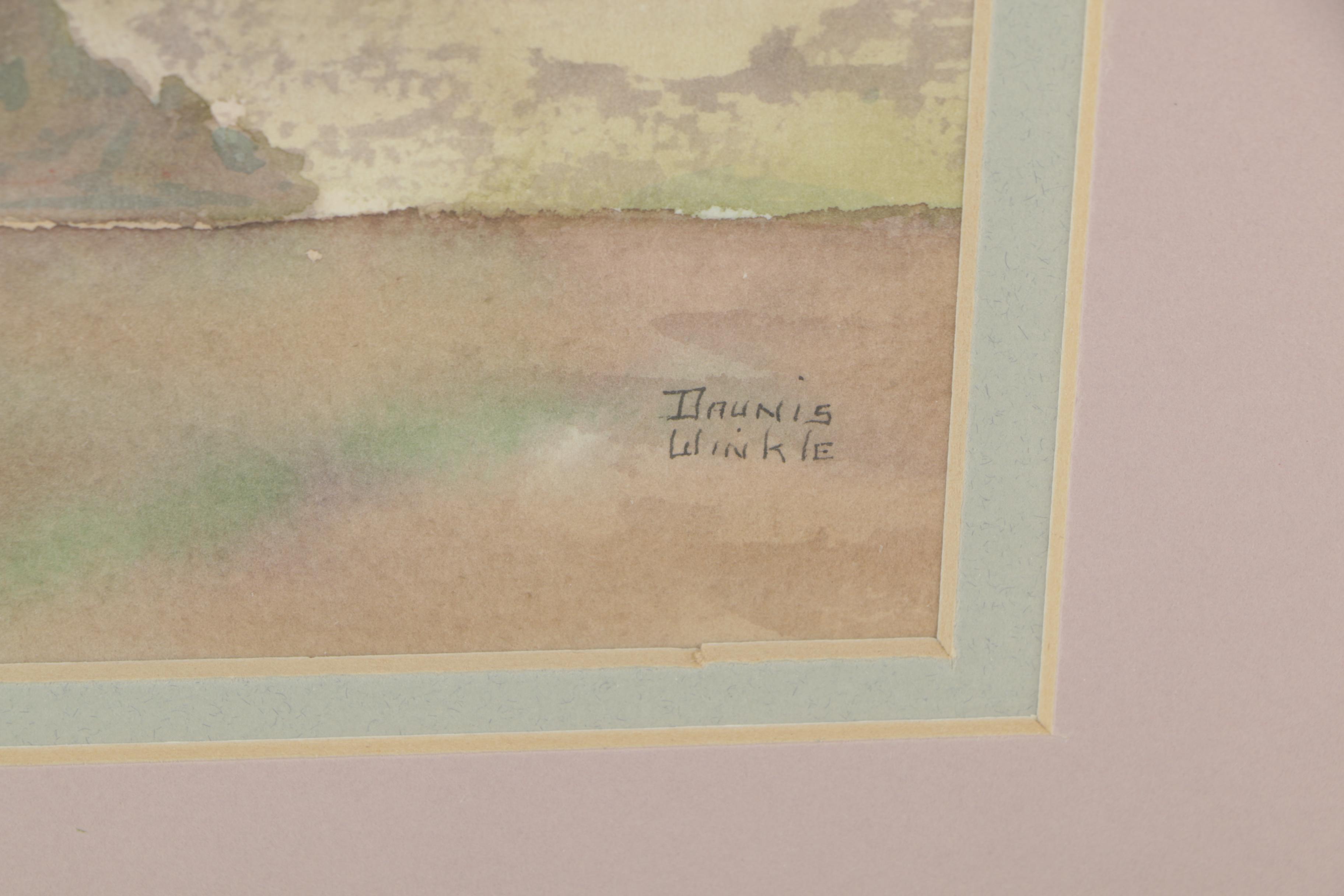 Daunis Winkle Watercolor Paintings of Southwestern Landscapes