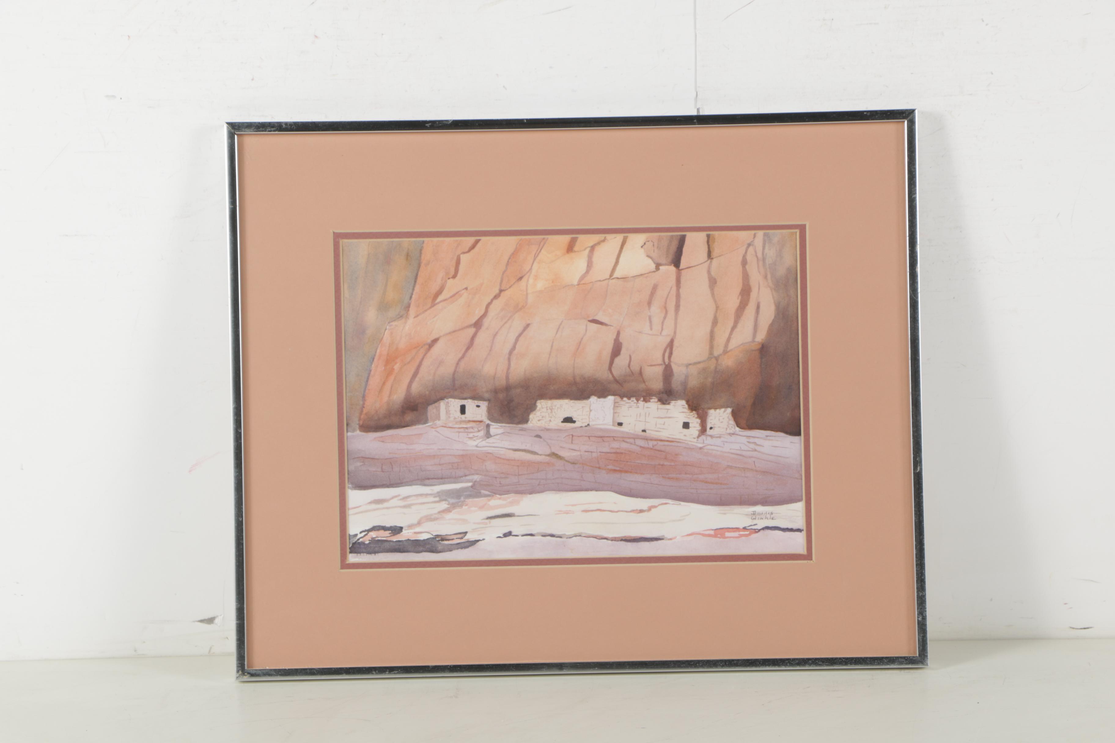 Daunis Winkle Watercolor Paintings of Southwestern Landscapes