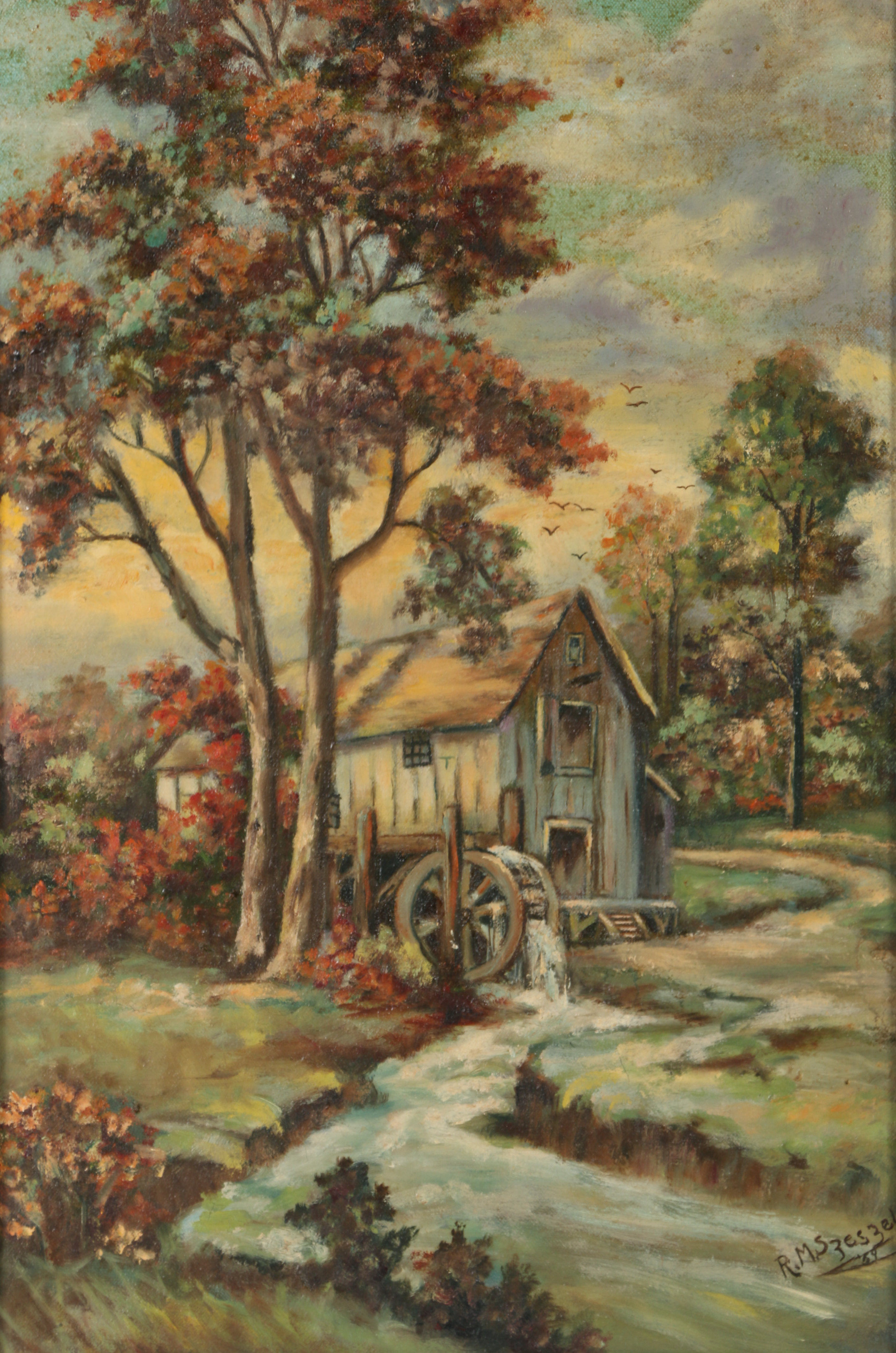 R. M. Szeszel Oil Painting