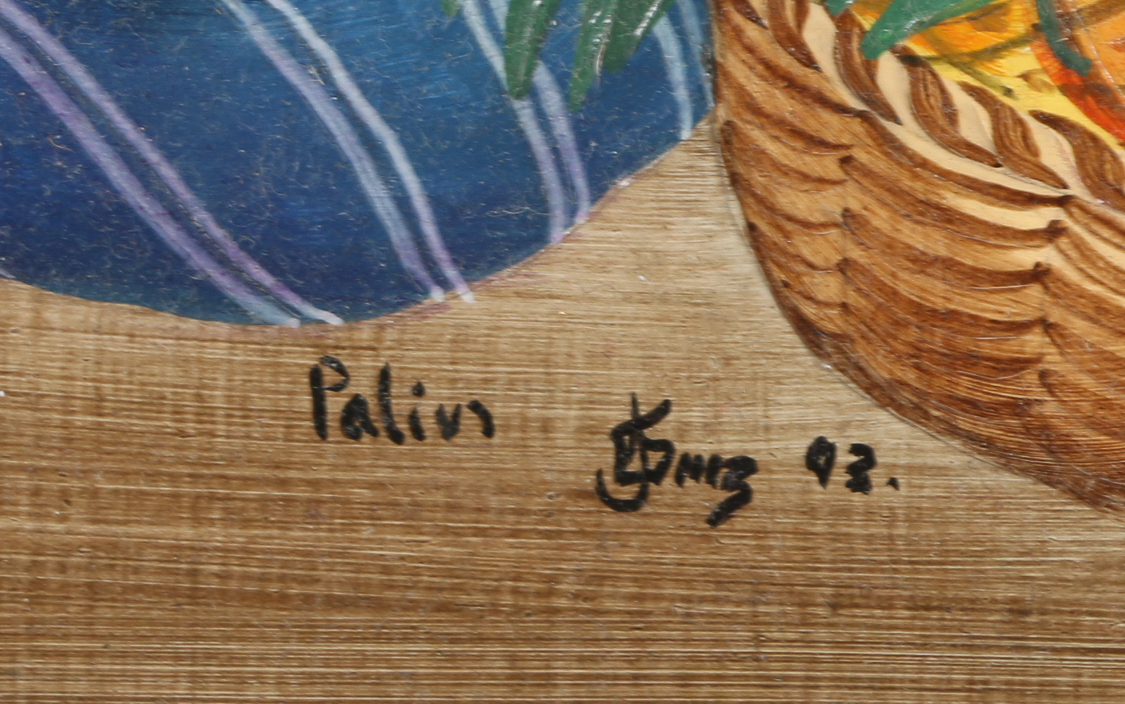 Acrylic Painting with Collage