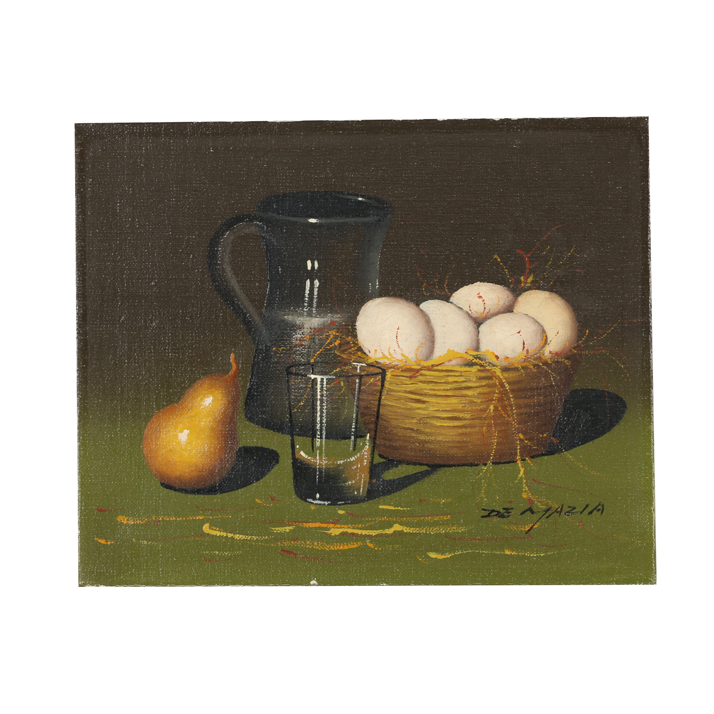 De Mazia Oil Still Life Painting