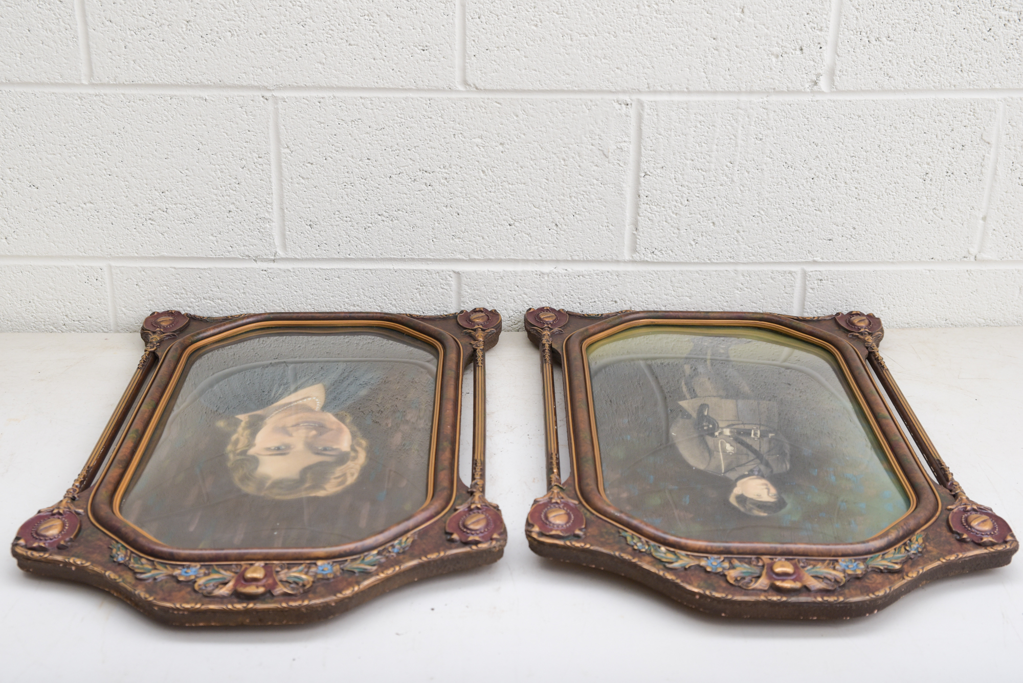 Hand-Tinted Silver Print Photographic Portraits