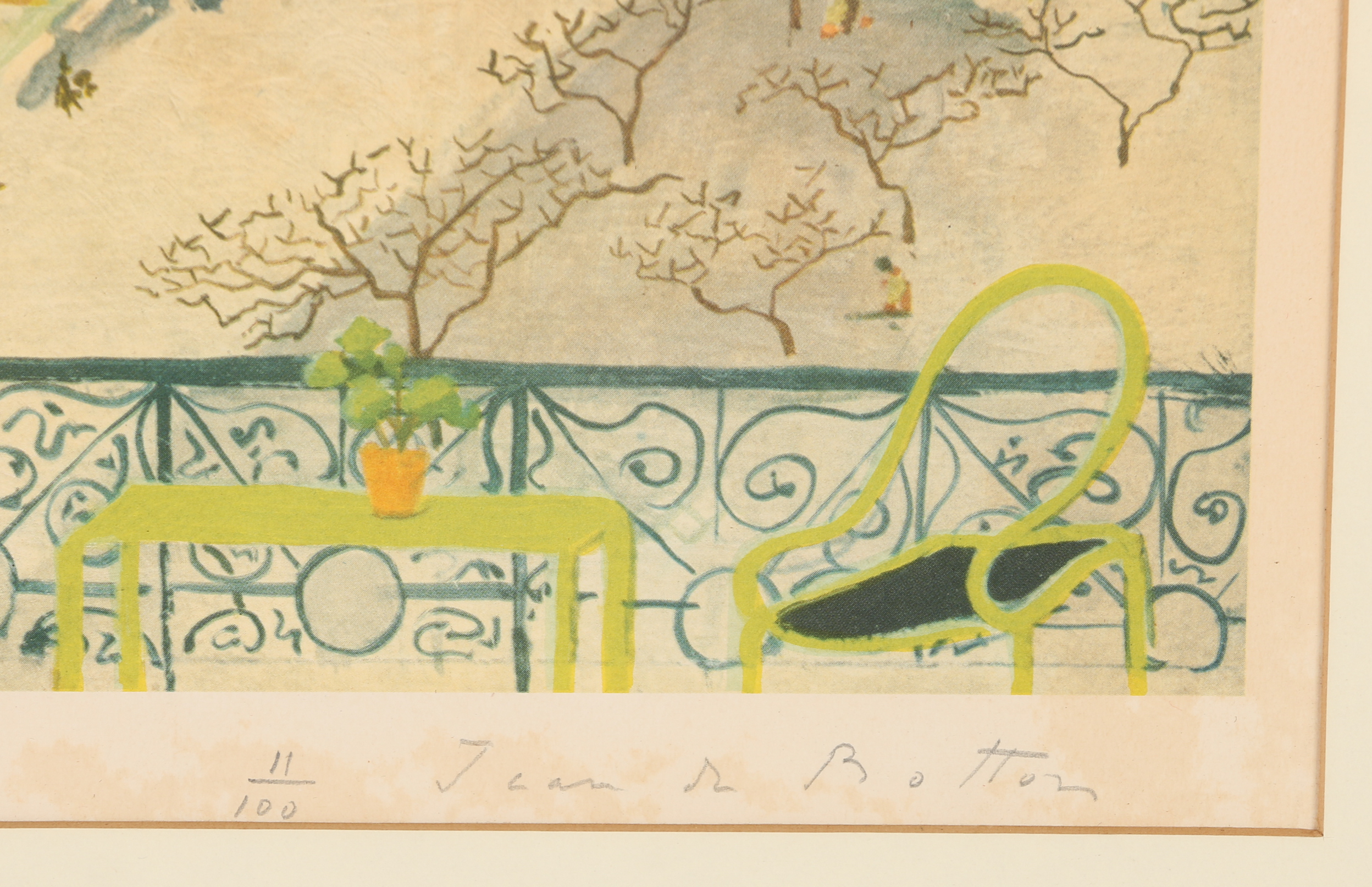 Jean Isy de Botton Limited Edition Offset Lithograph "San Francisco"