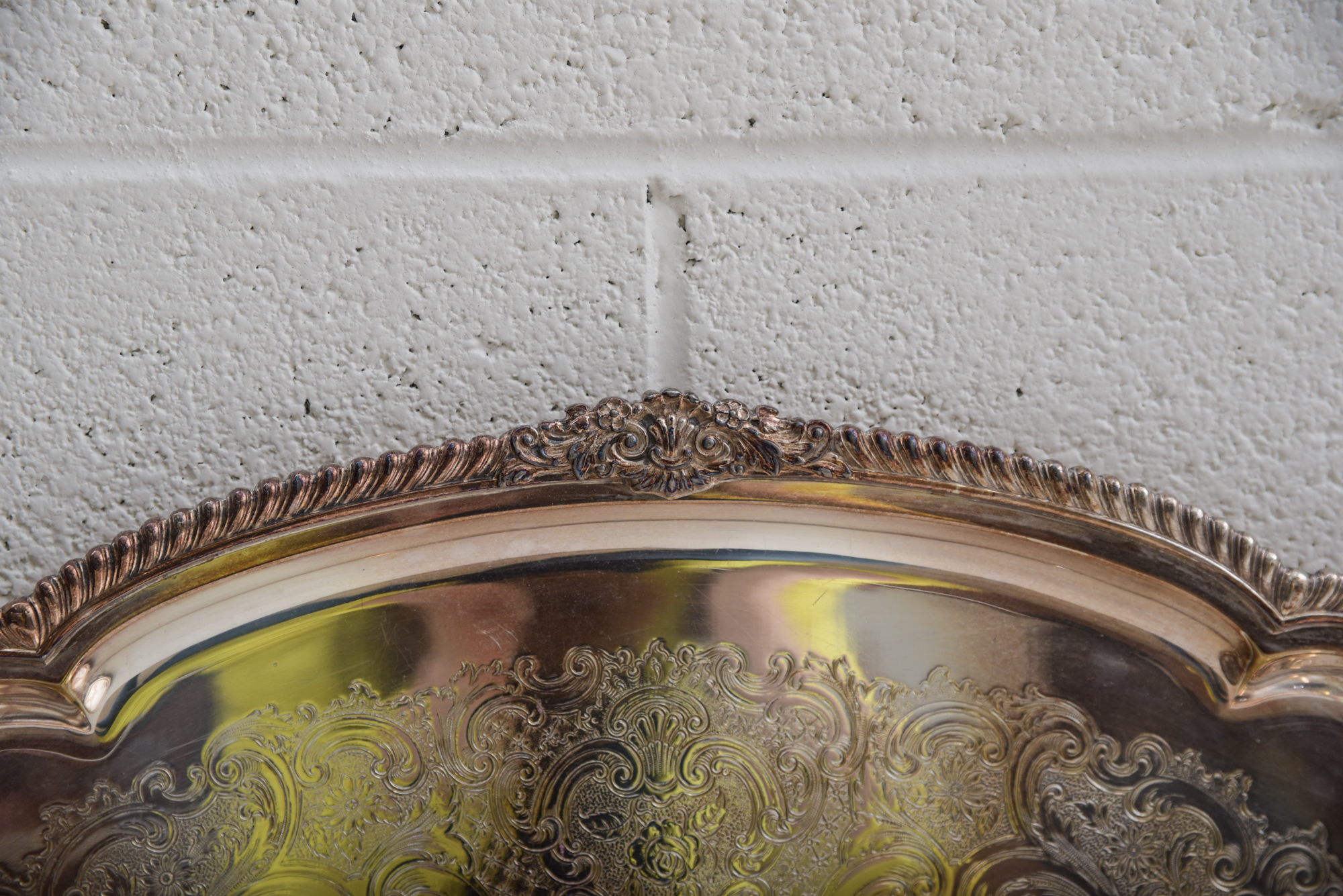 Gorham "Superfine" Silver Plate Platter and International Silver Co. Pieces