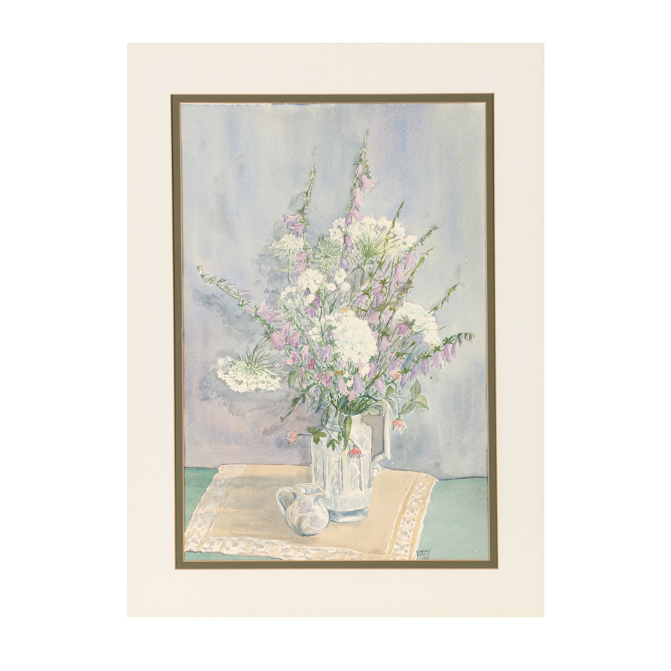 Florence Daly Watercolor Painting