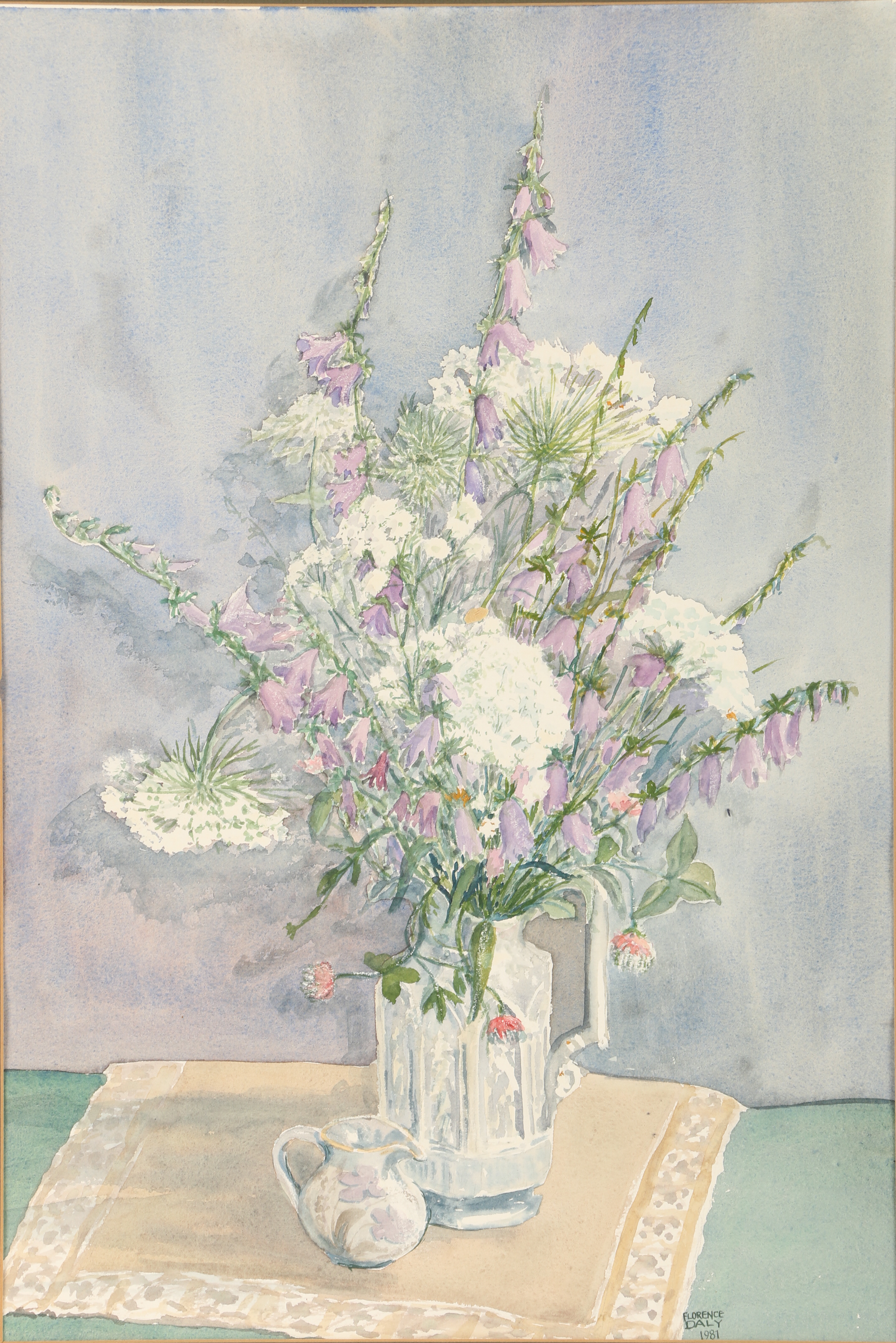 Florence Daly Watercolor Painting