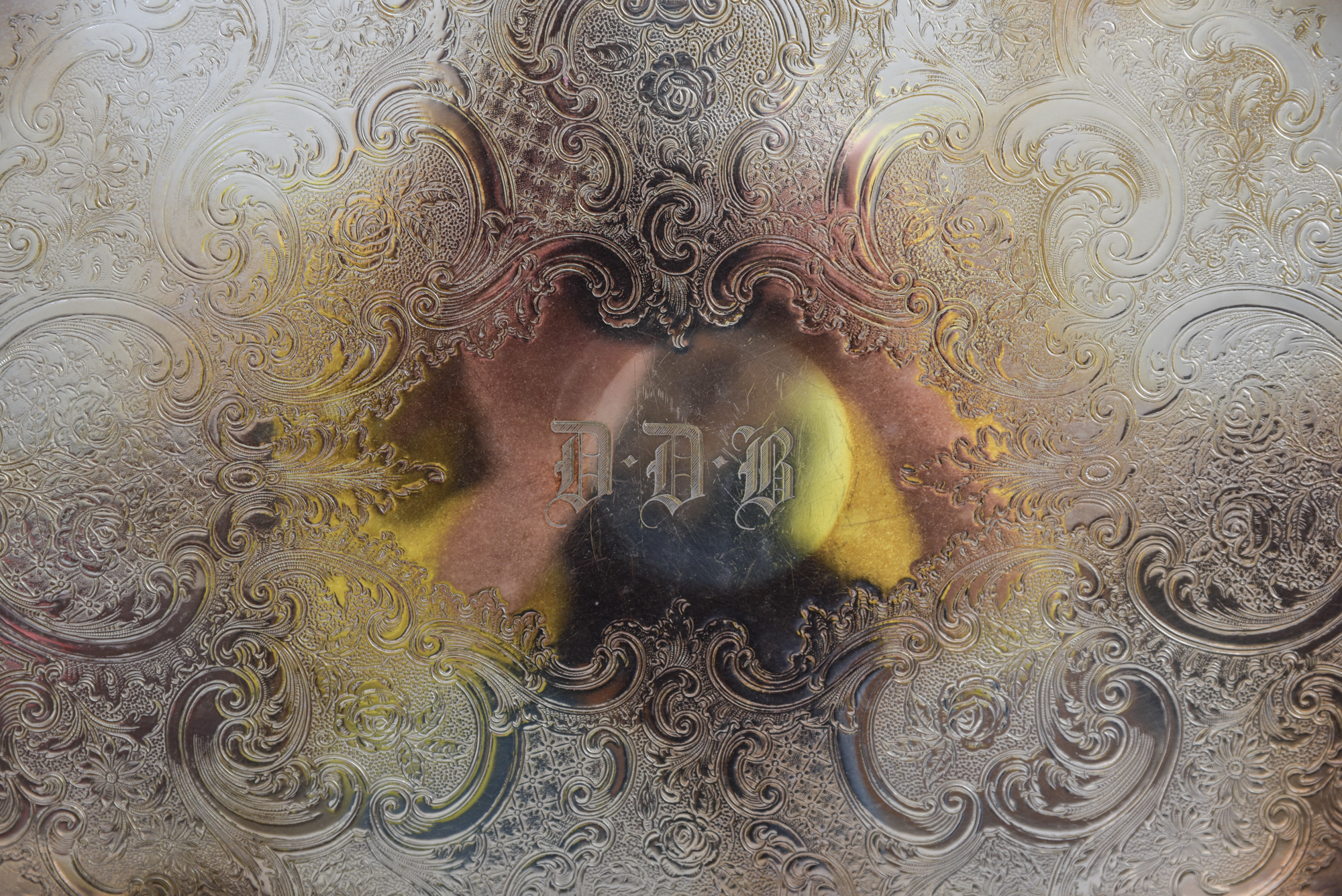 Gorham "Superfine" Silver Plate Platter and International Silver Co. Pieces