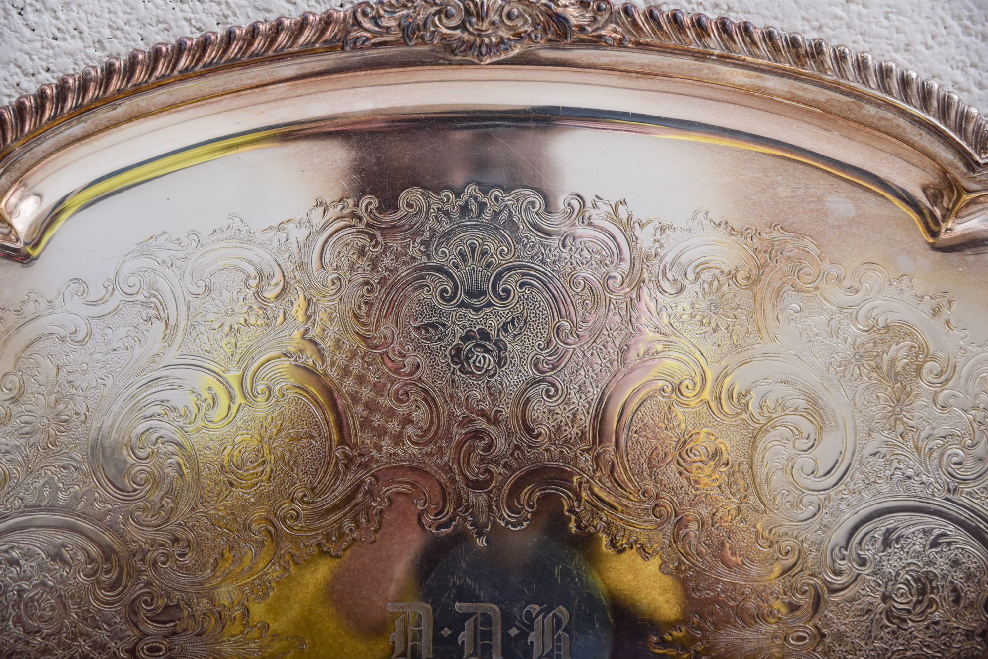 Gorham "Superfine" Silver Plate Platter and International Silver Co. Pieces