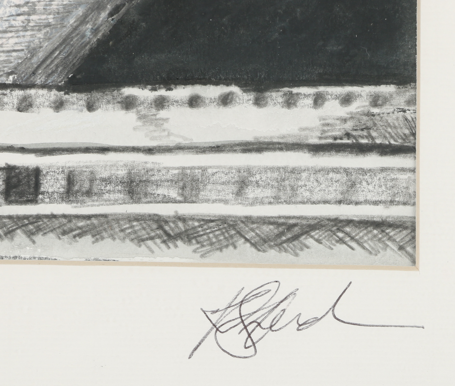 Mixed Media Painting "Red Doorway"