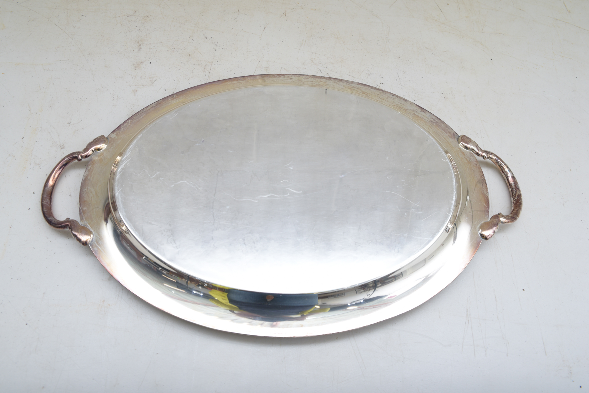Gorham "Superfine" Silver Plate Platter and International Silver Co. Pieces