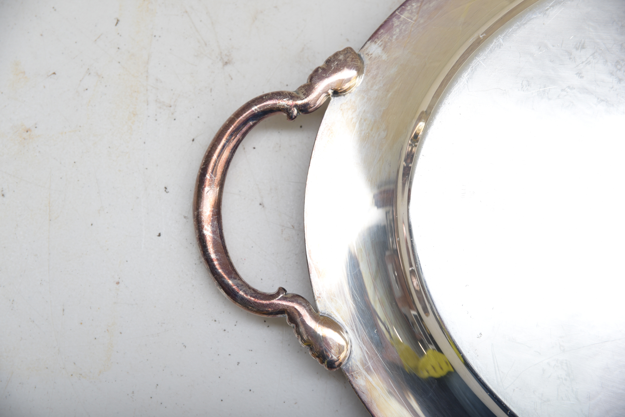 Gorham "Superfine" Silver Plate Platter and International Silver Co. Pieces