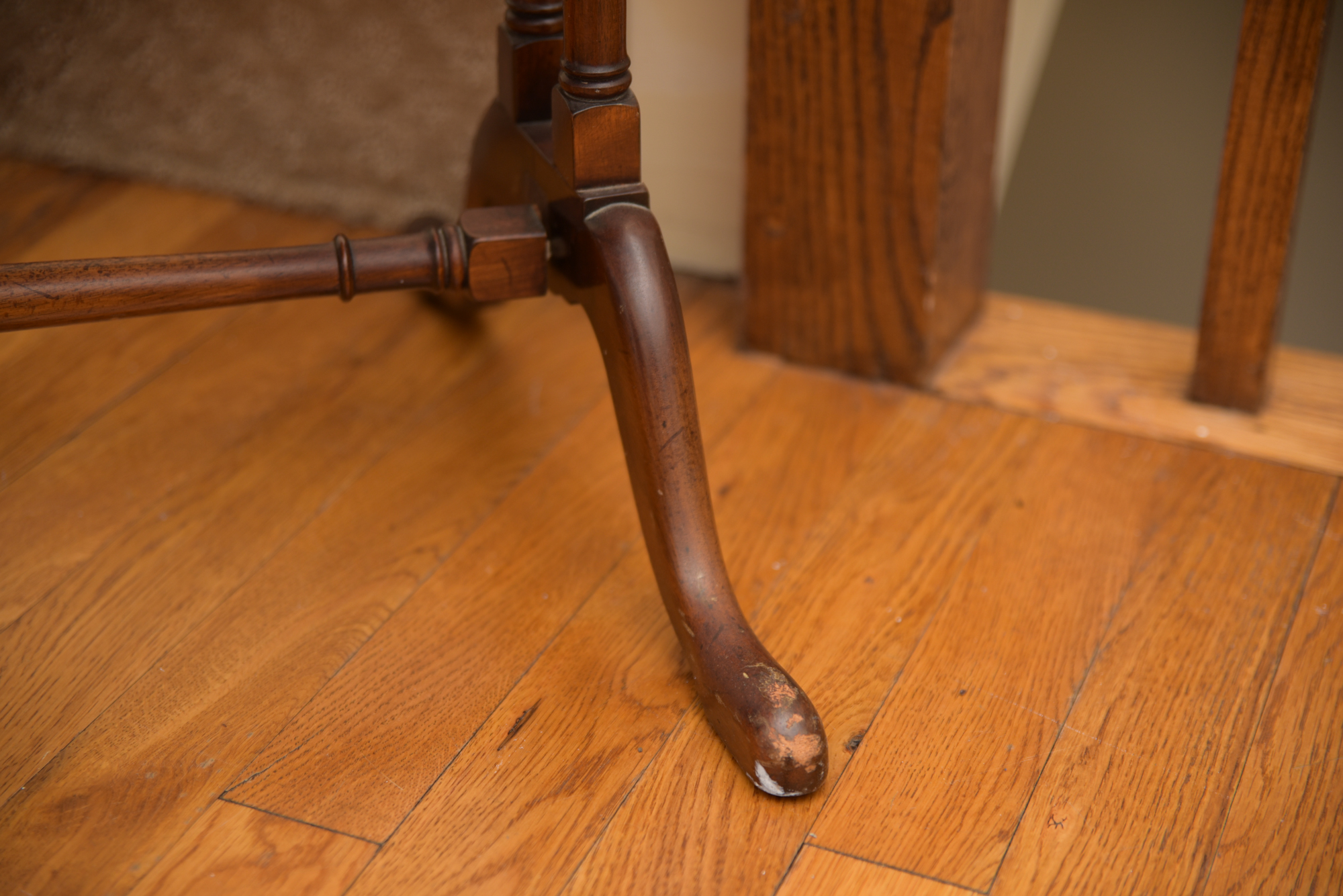 Rectangular Mahogany Dumbwaiter by Old Colony Furniture Company