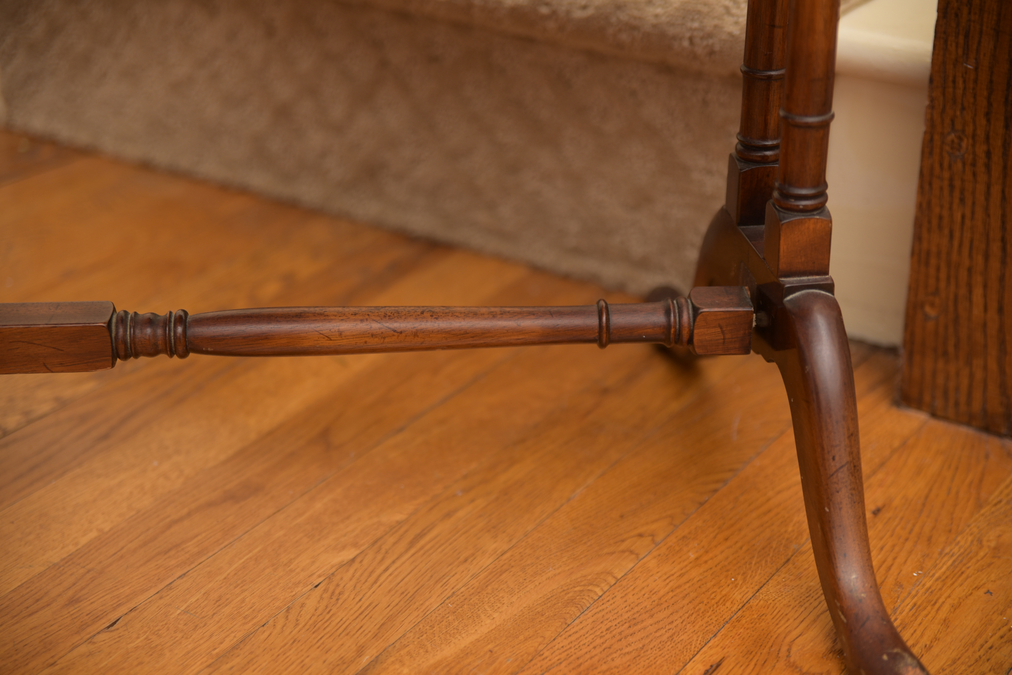 Rectangular Mahogany Dumbwaiter by Old Colony Furniture Company