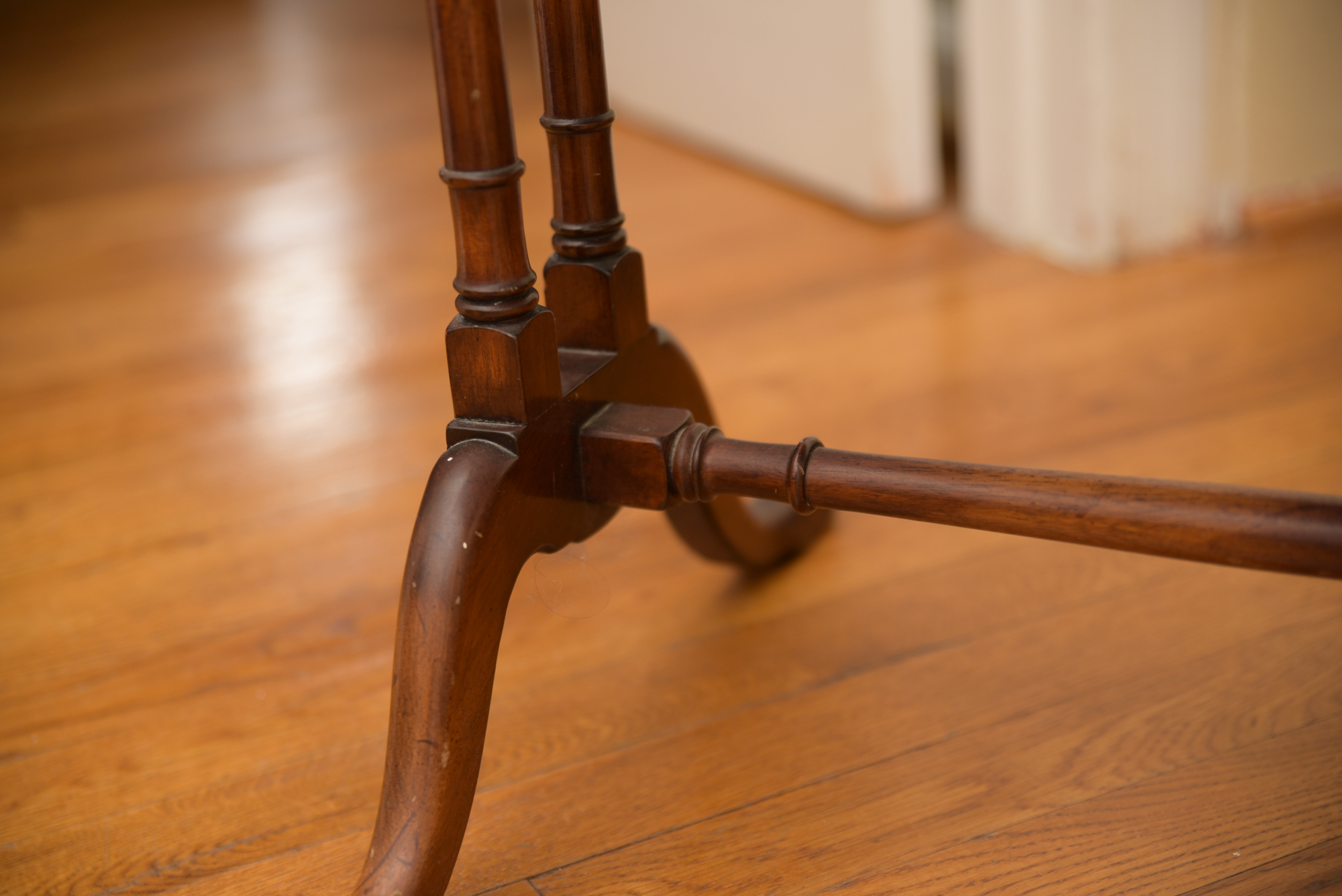 Rectangular Mahogany Dumbwaiter by Old Colony Furniture Company