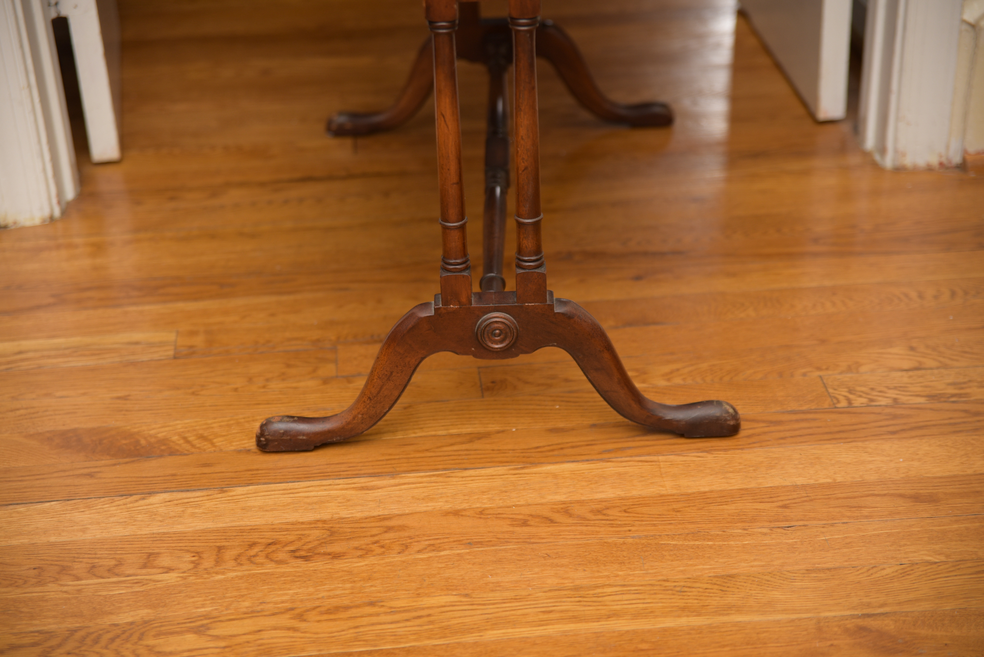 Rectangular Mahogany Dumbwaiter by Old Colony Furniture Company