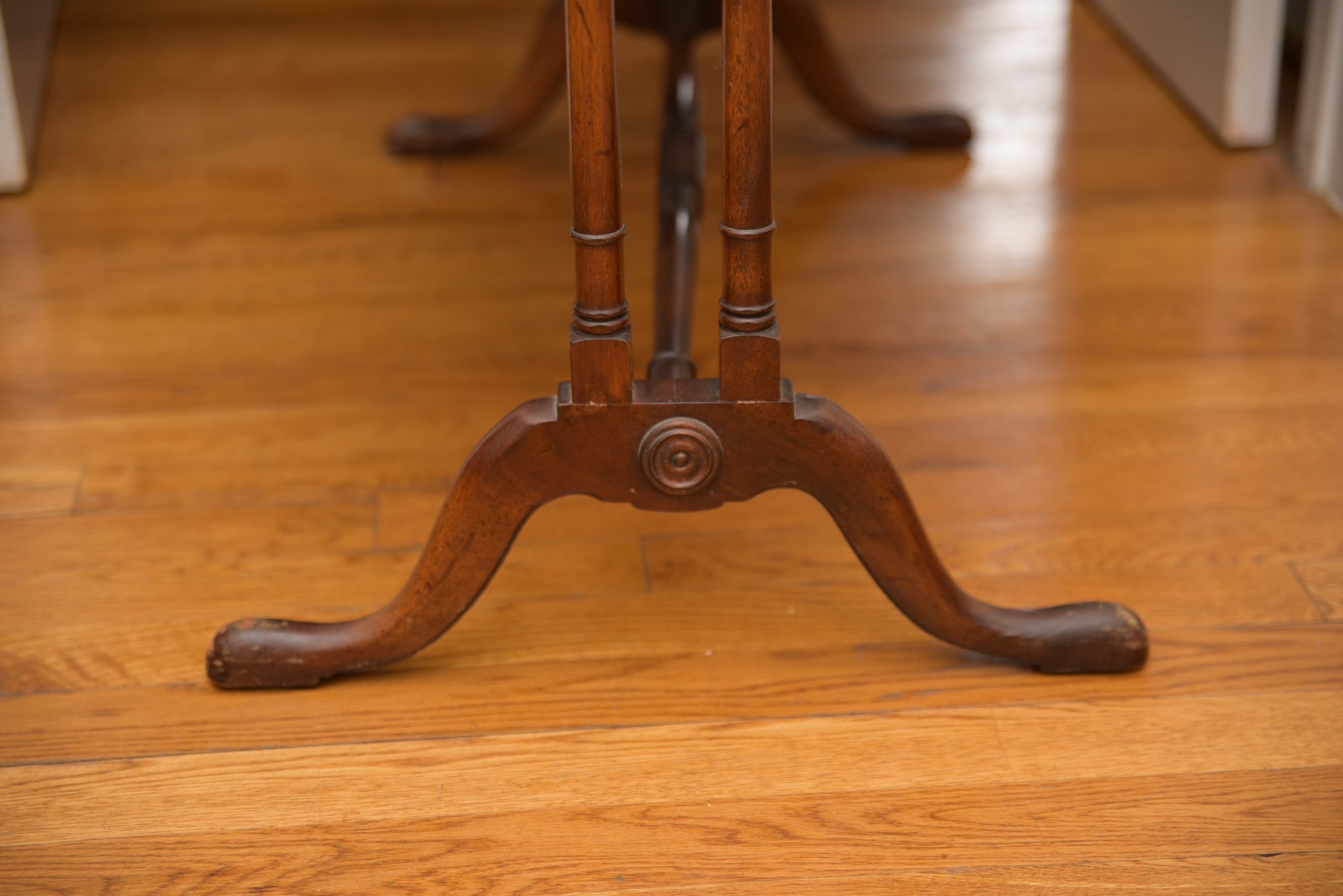 Rectangular Mahogany Dumbwaiter by Old Colony Furniture Company